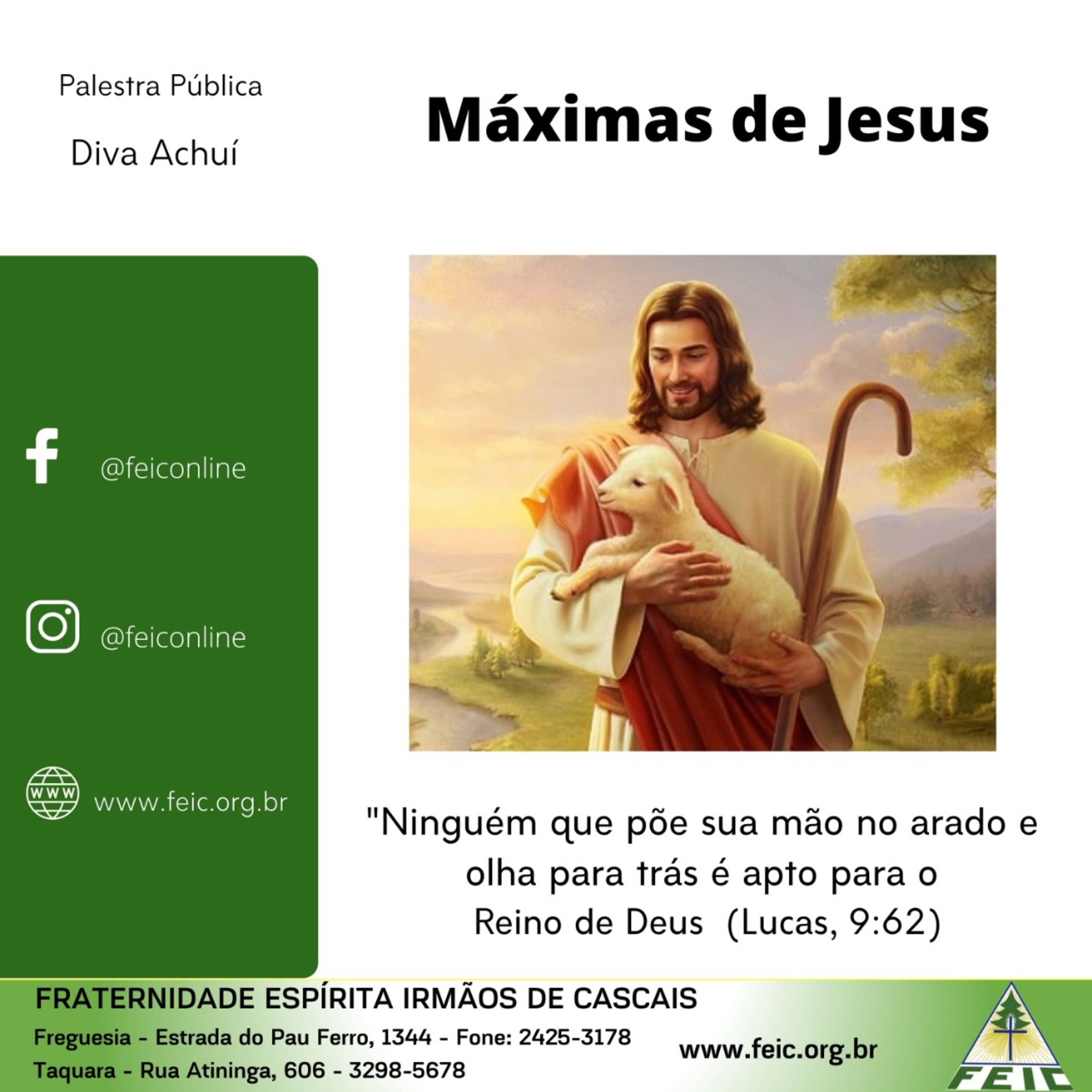 Palestras Públicas - FEIC