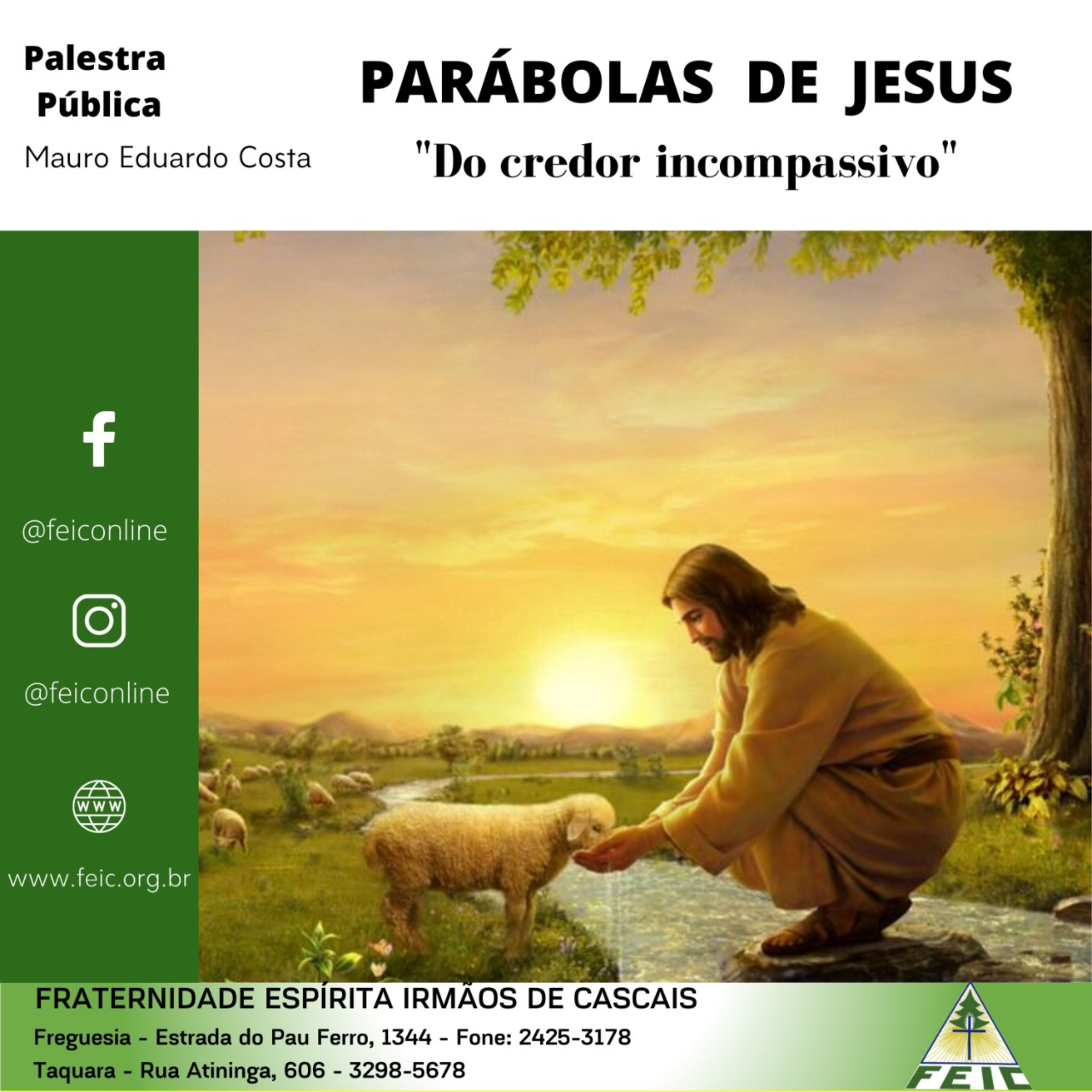 Palestras Públicas - FEIC