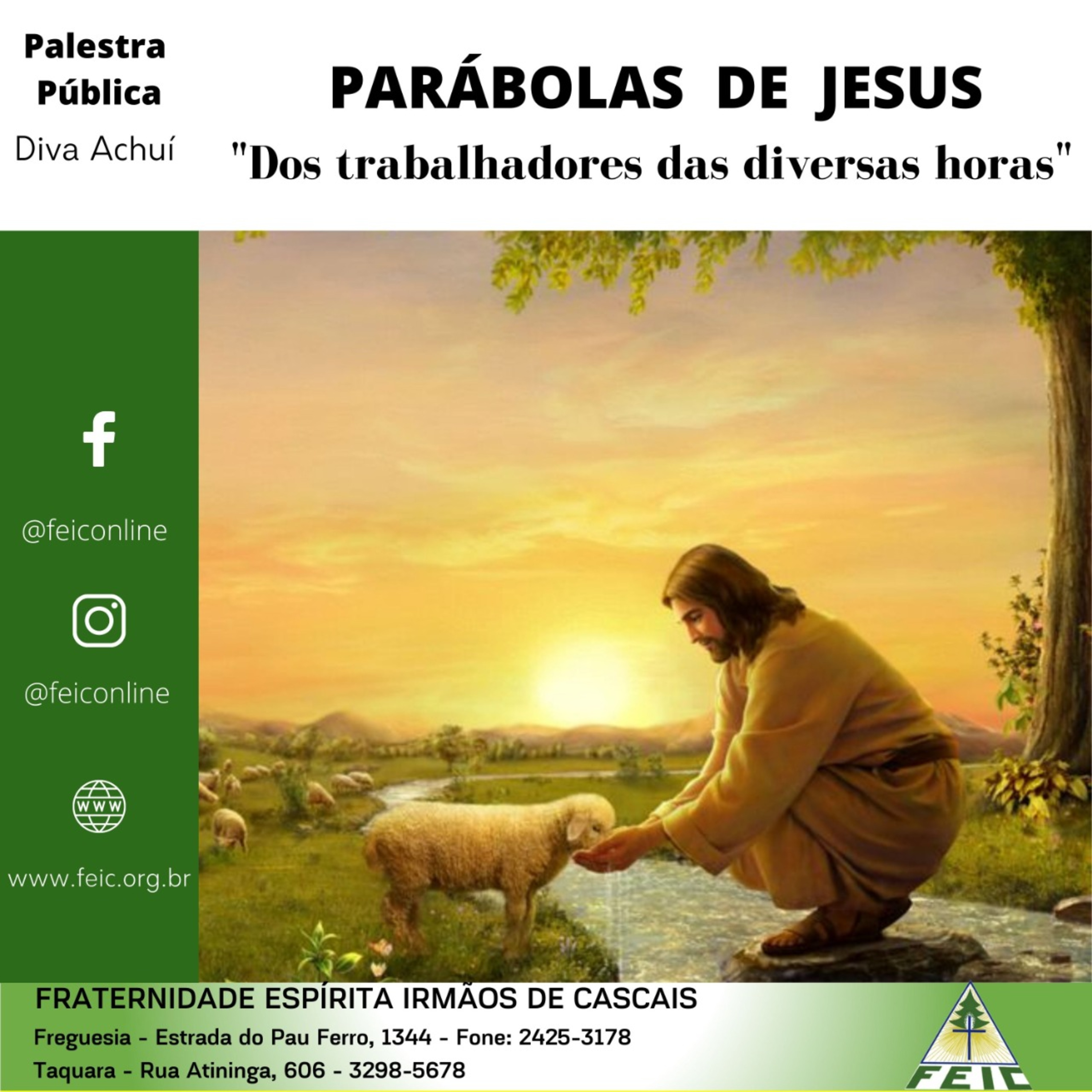 Palestras Públicas - FEIC