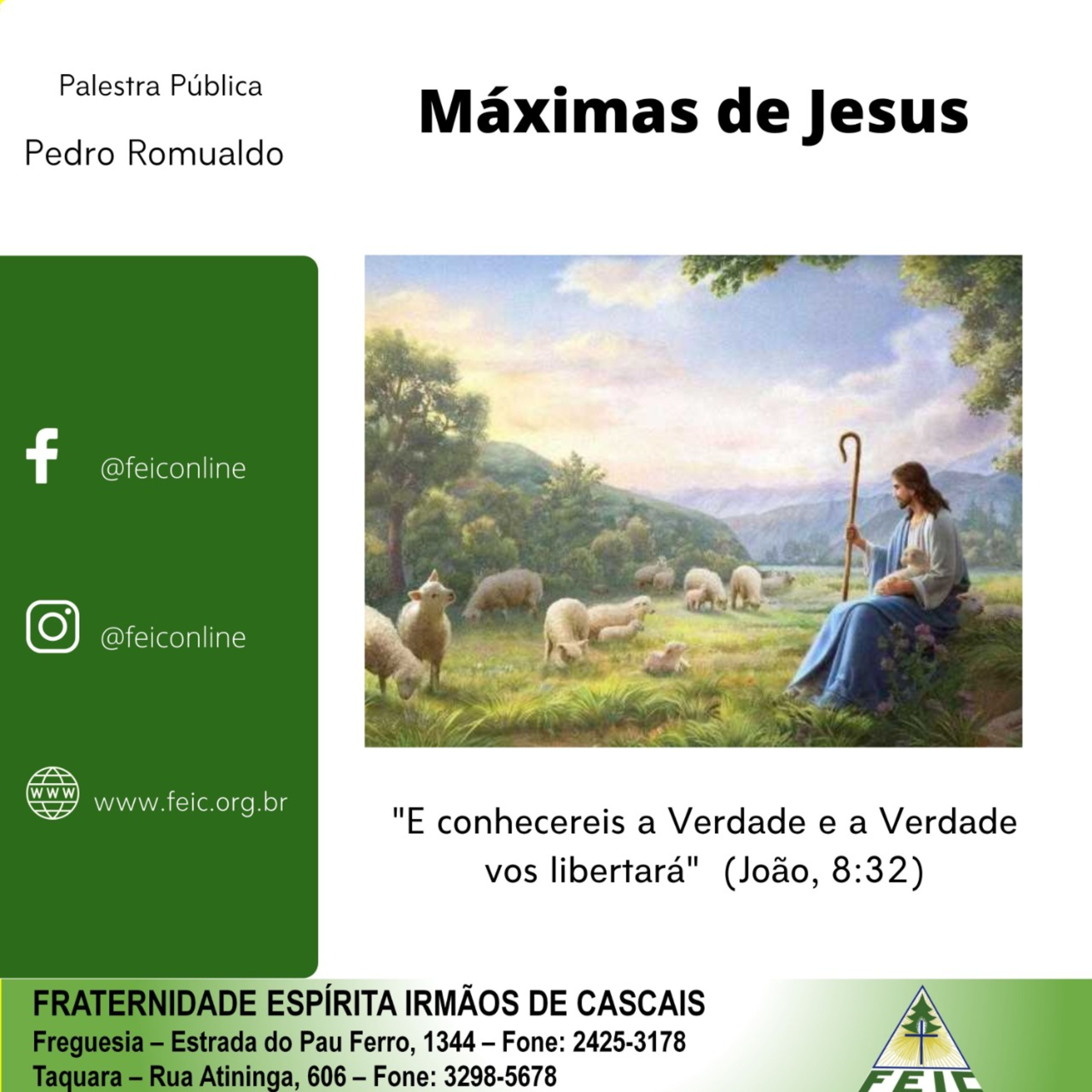 Palestras Públicas - FEIC