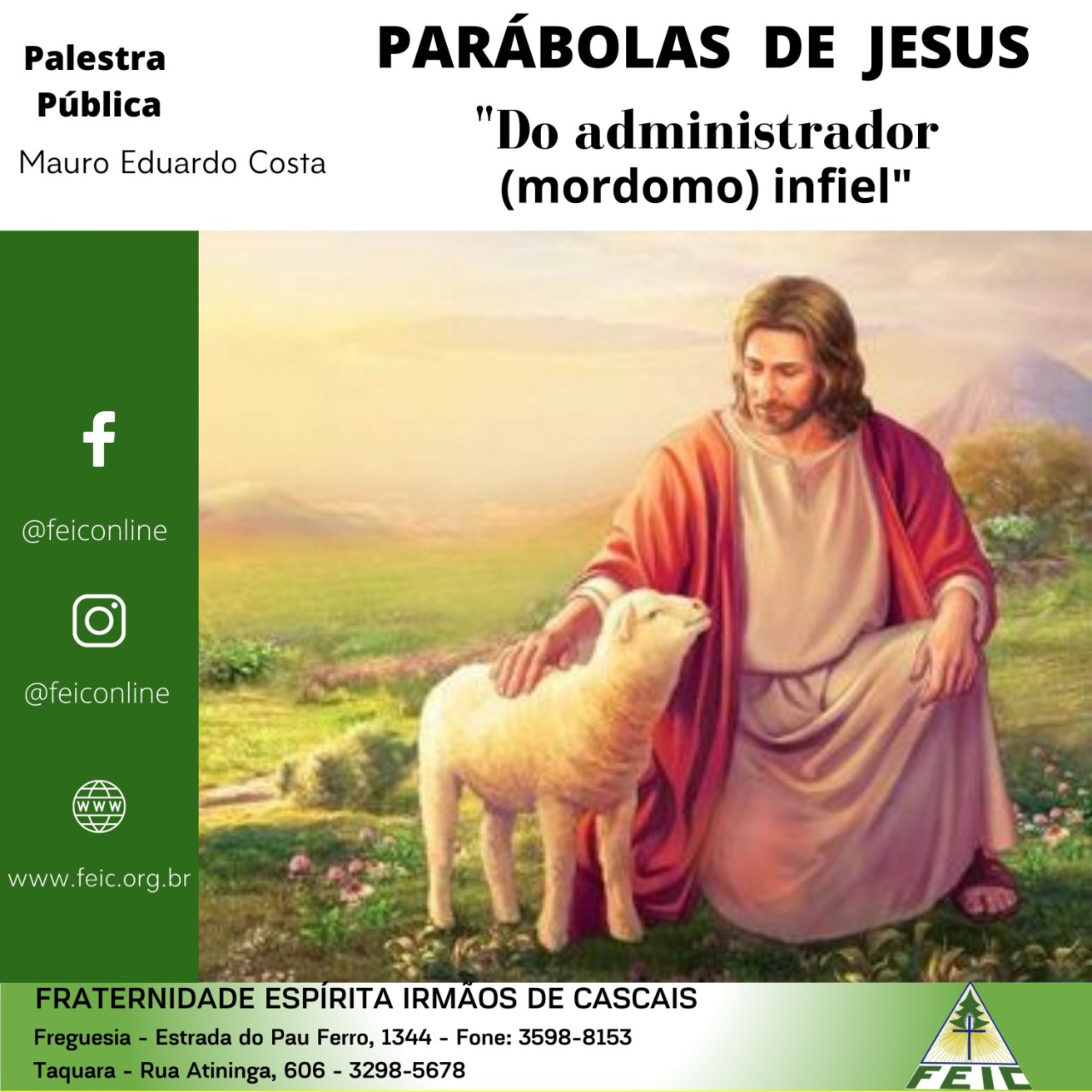 Palestras Públicas - FEIC