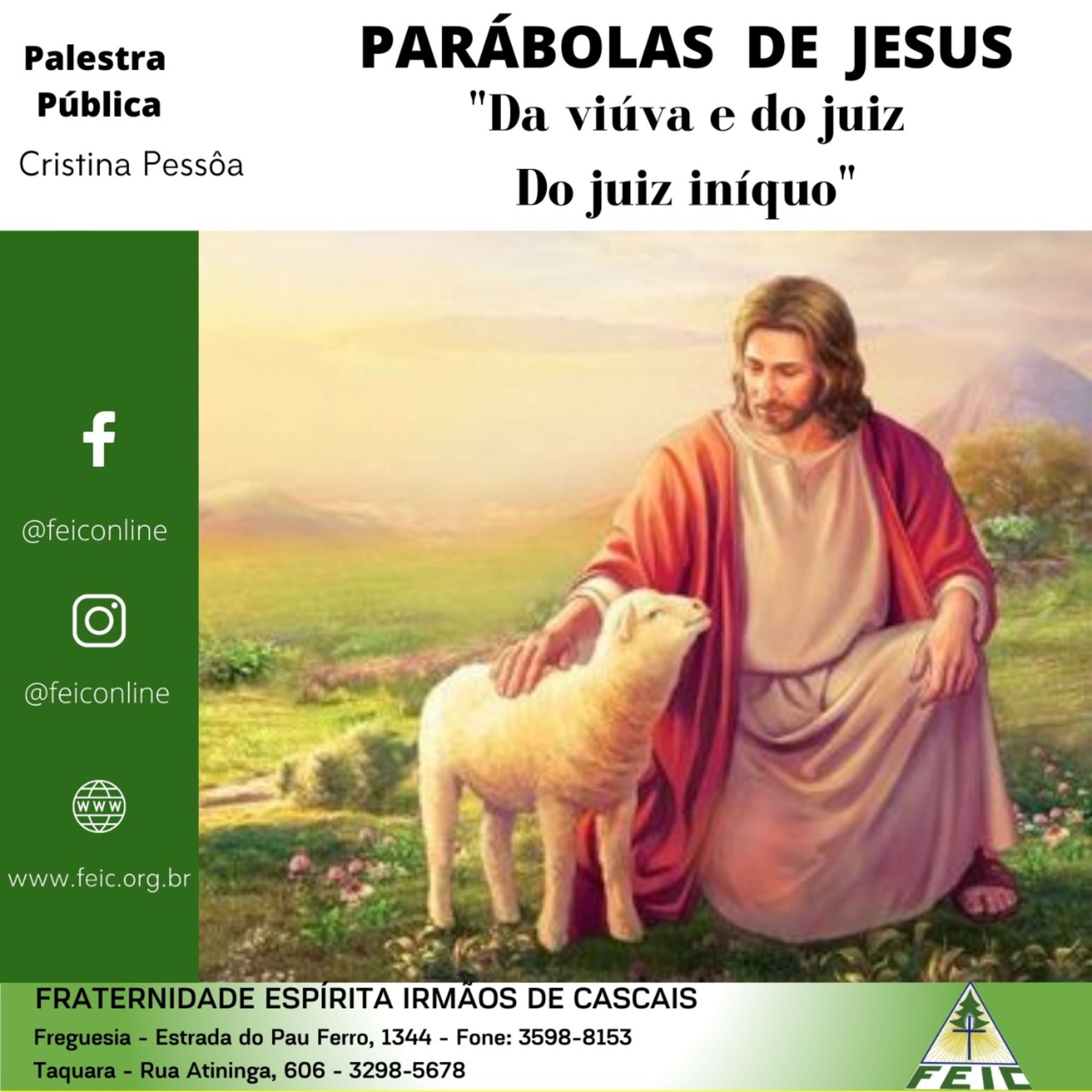 Palestras Públicas - FEIC