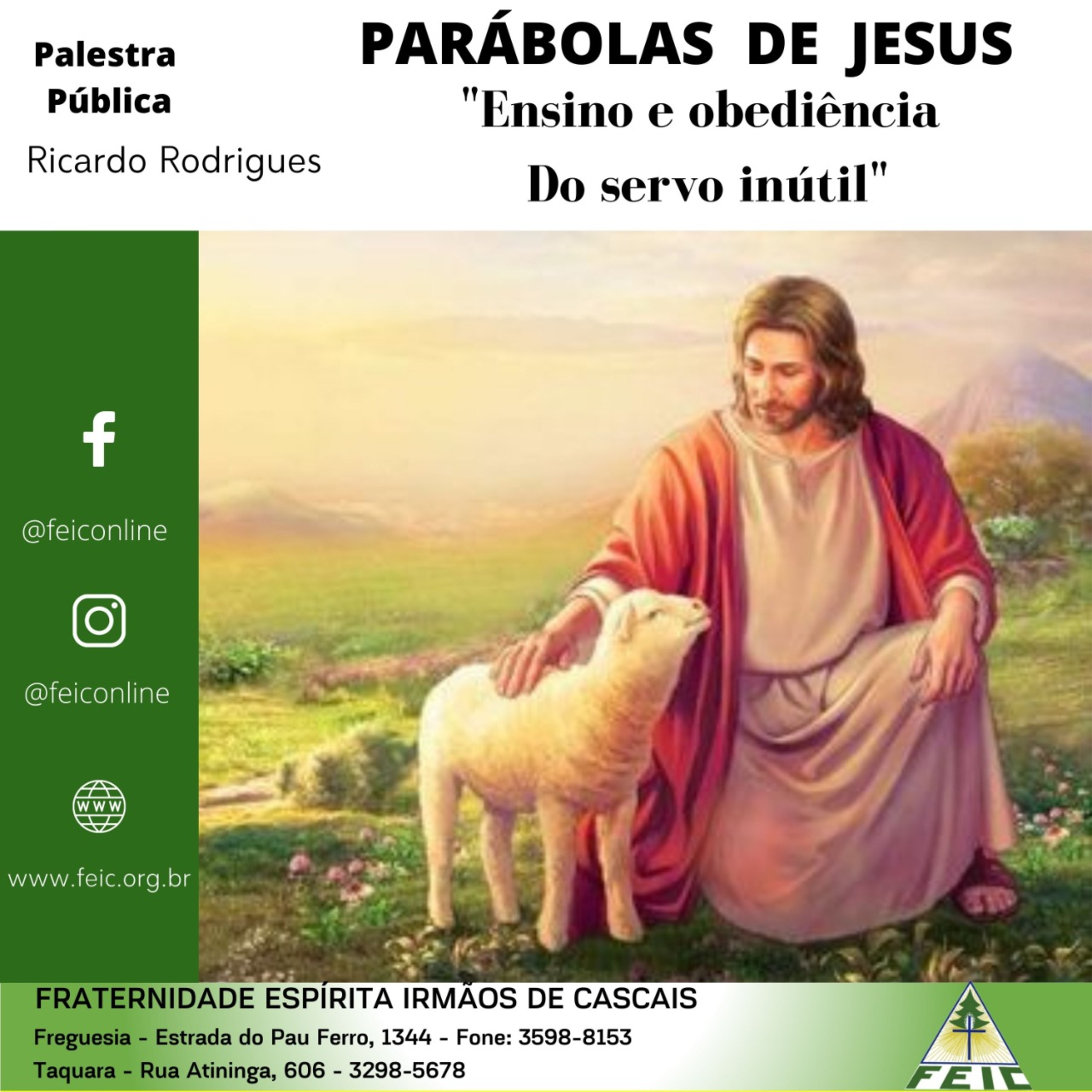 Palestras Públicas - FEIC