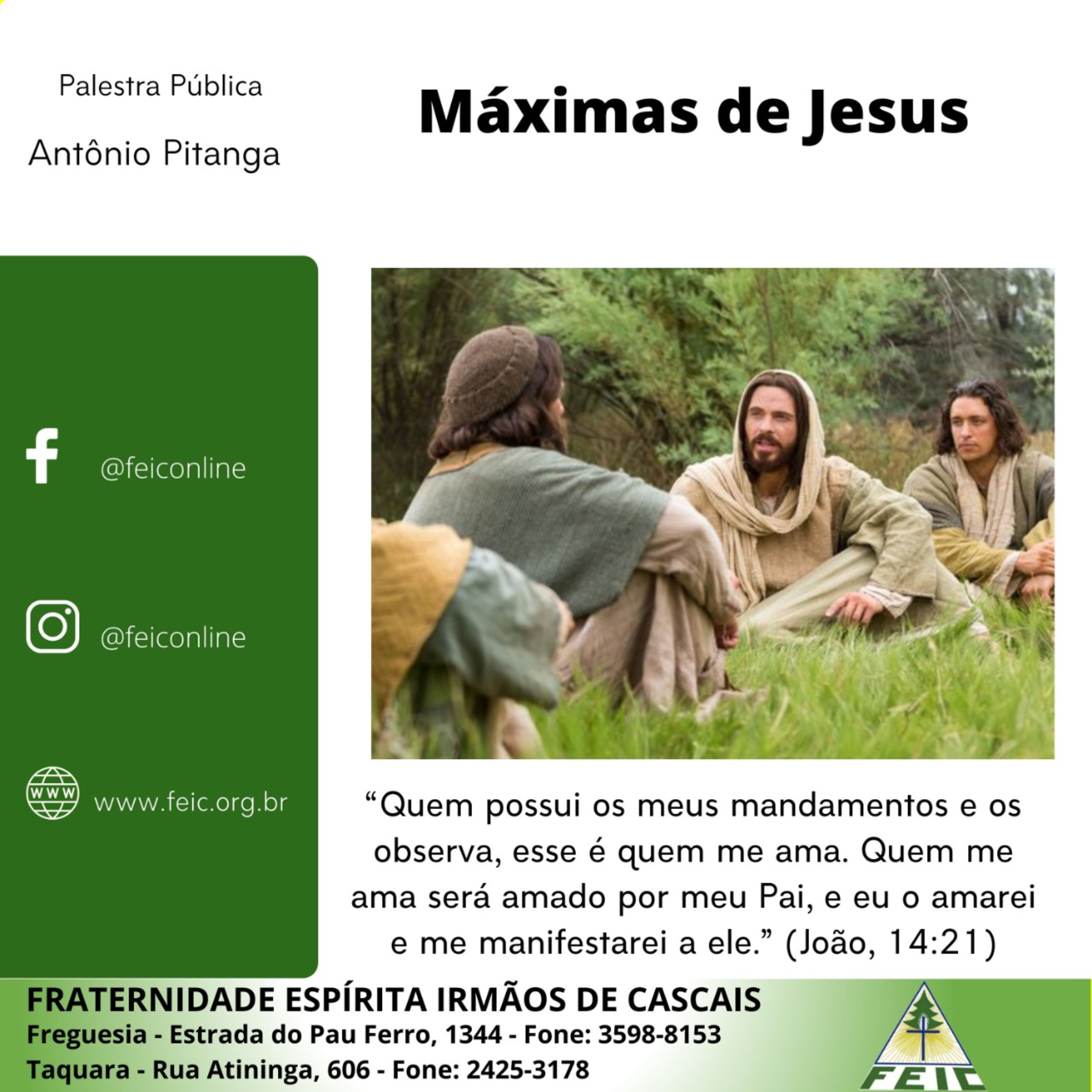 Palestras Públicas - FEIC
