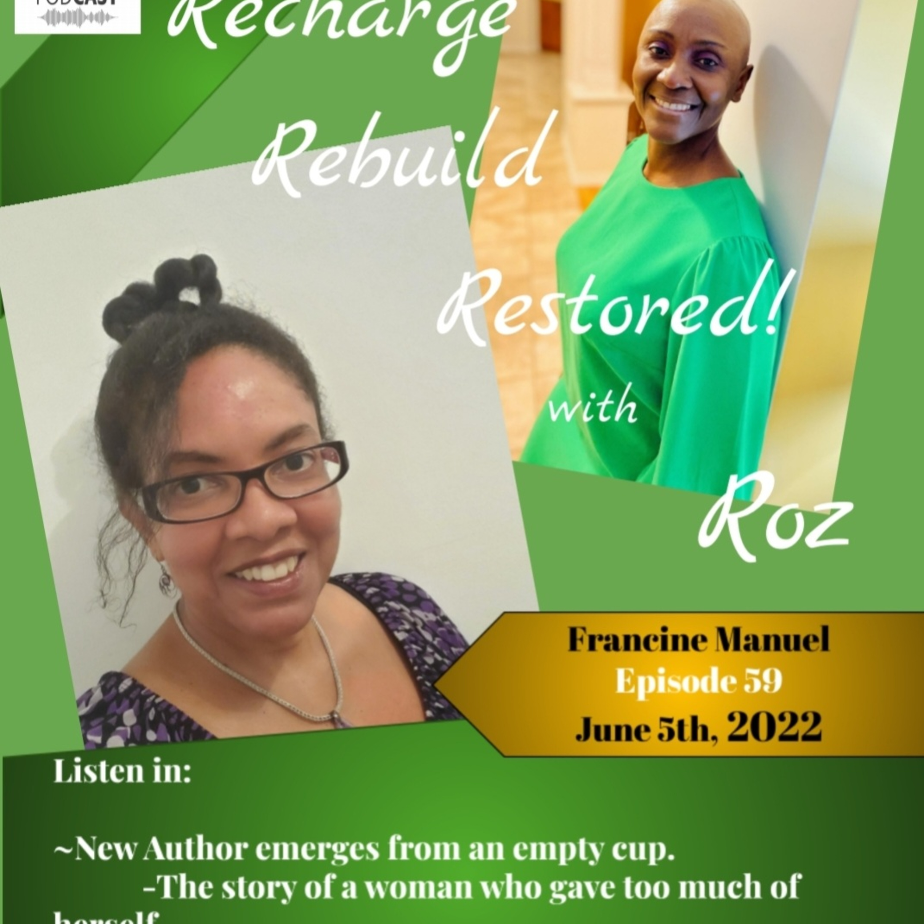 Recharge, Rebuild & Restored
