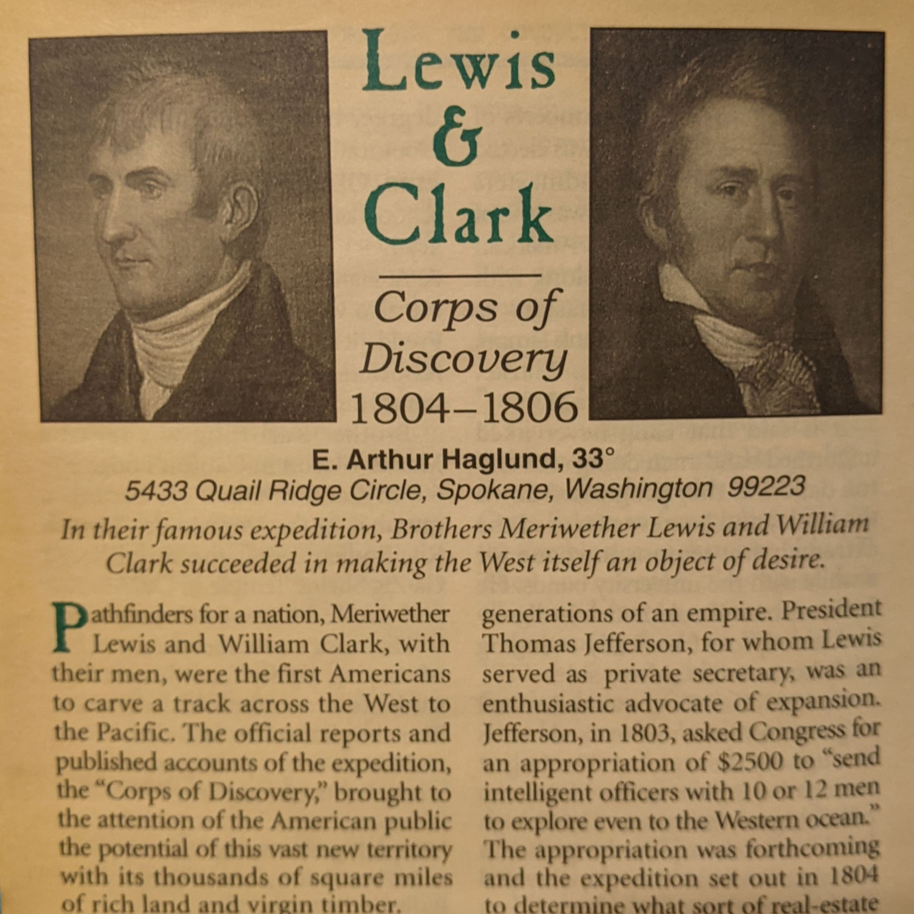 SS357: Lewis and Clark, Corps of Discovery (Season 3, Episode 10) episode artwork