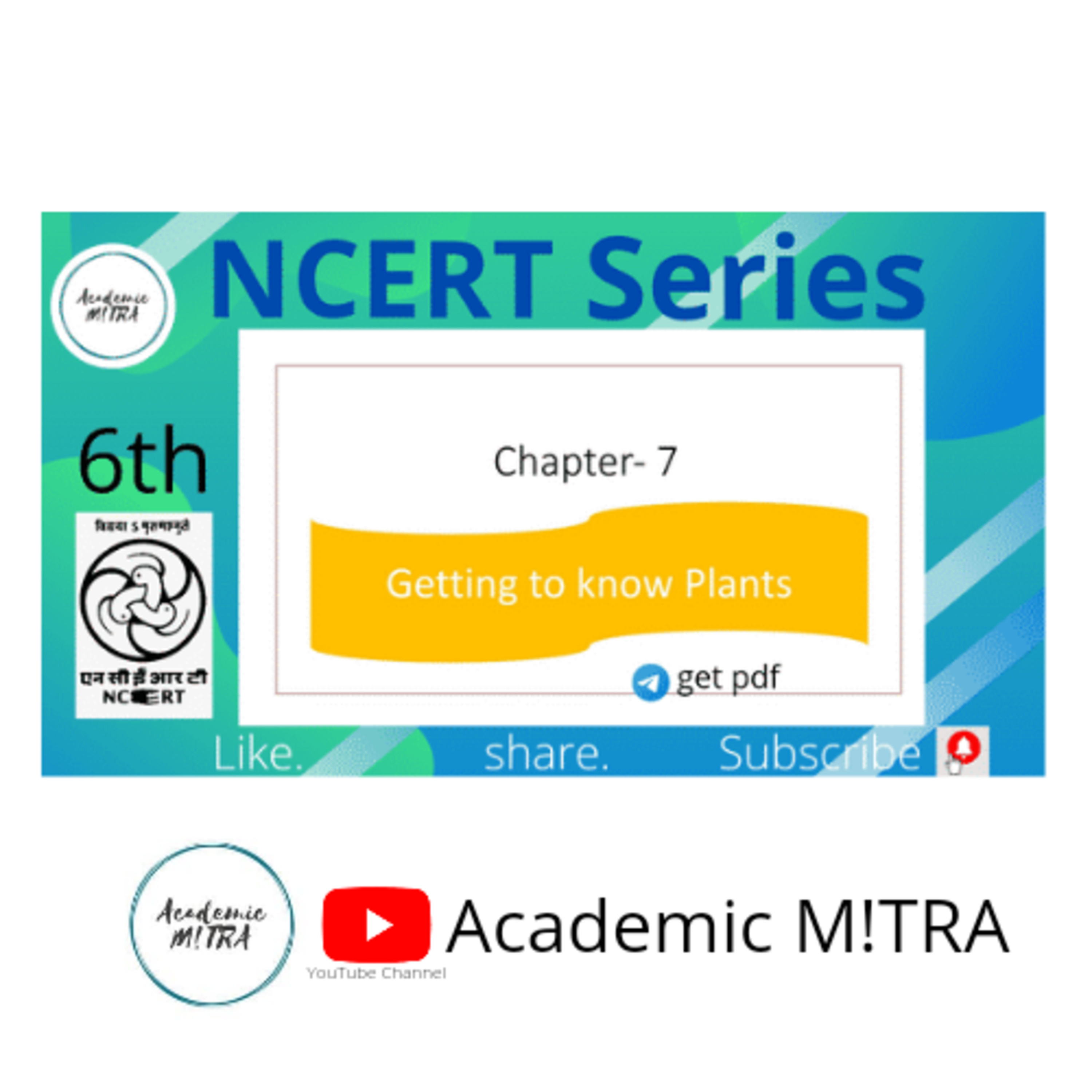 Ch7 - Getting to know plants 6th Science NCERT Summary episode artwork