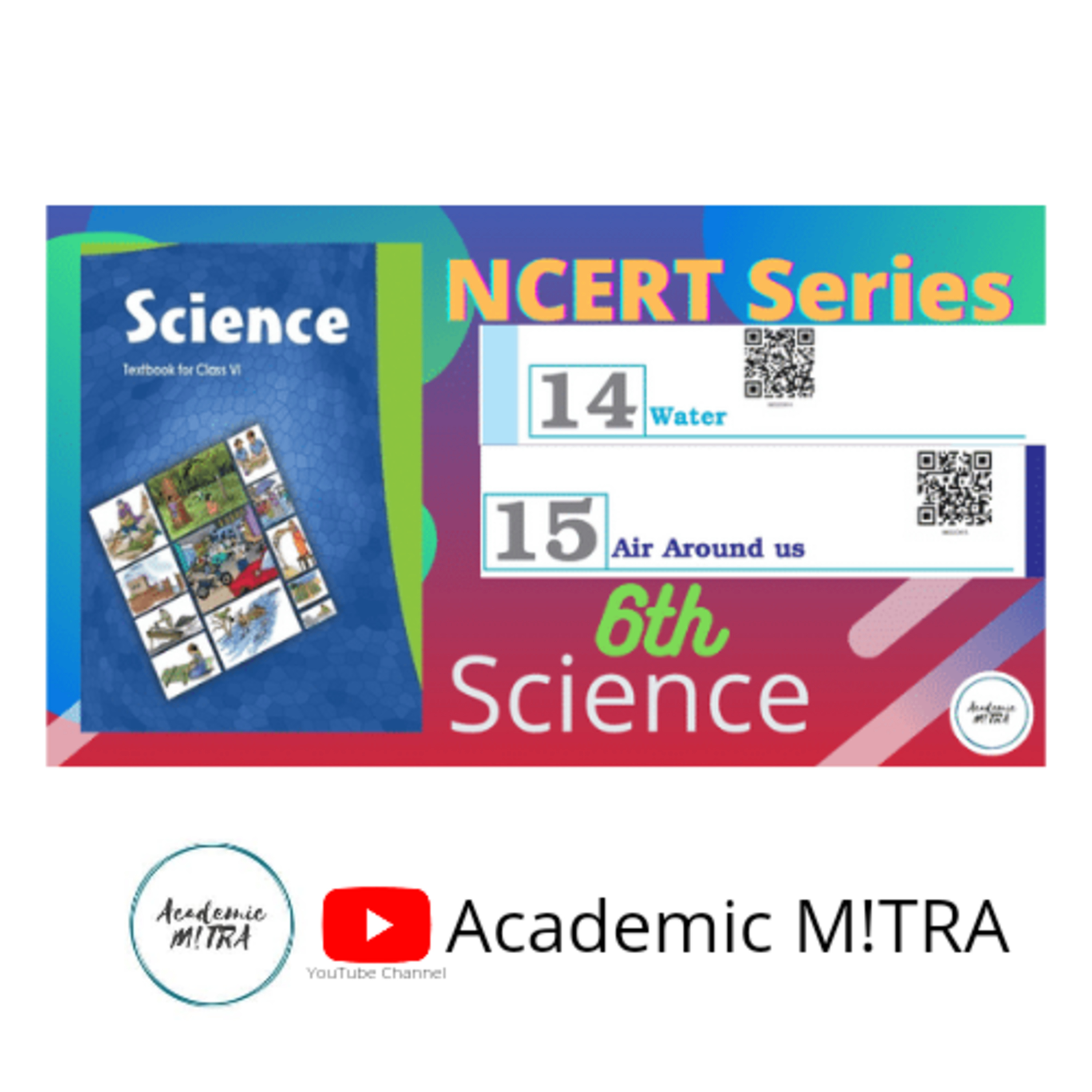 Ch14 & 15 - Water | Air around us - 6th Science NCERT Summary episode artwork
