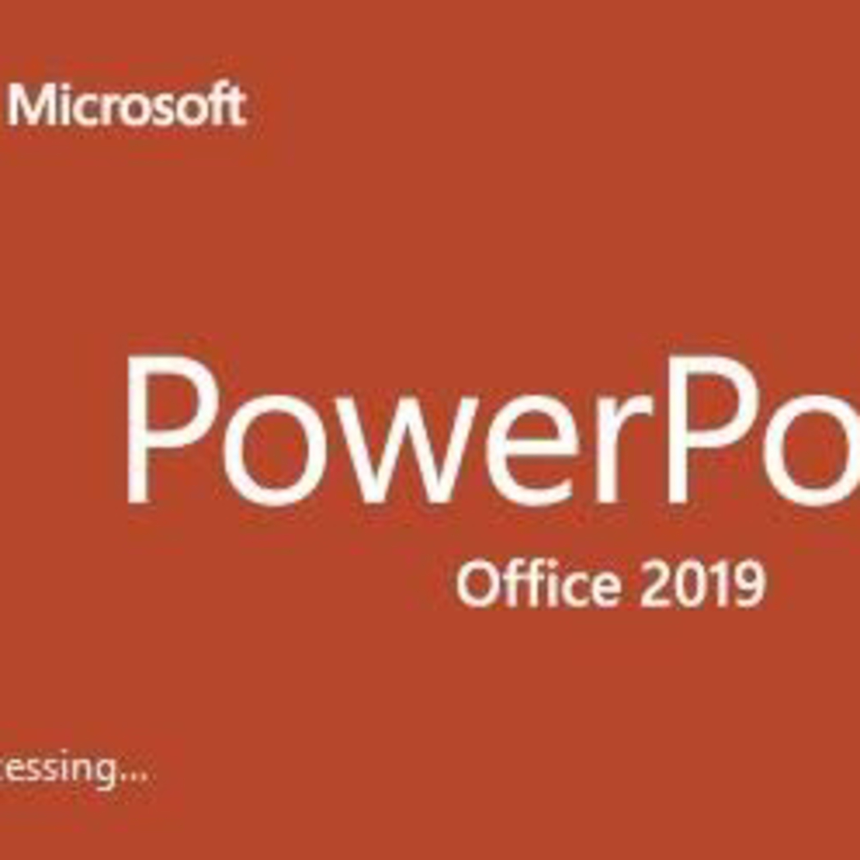 Using Powerpoint episode artwork