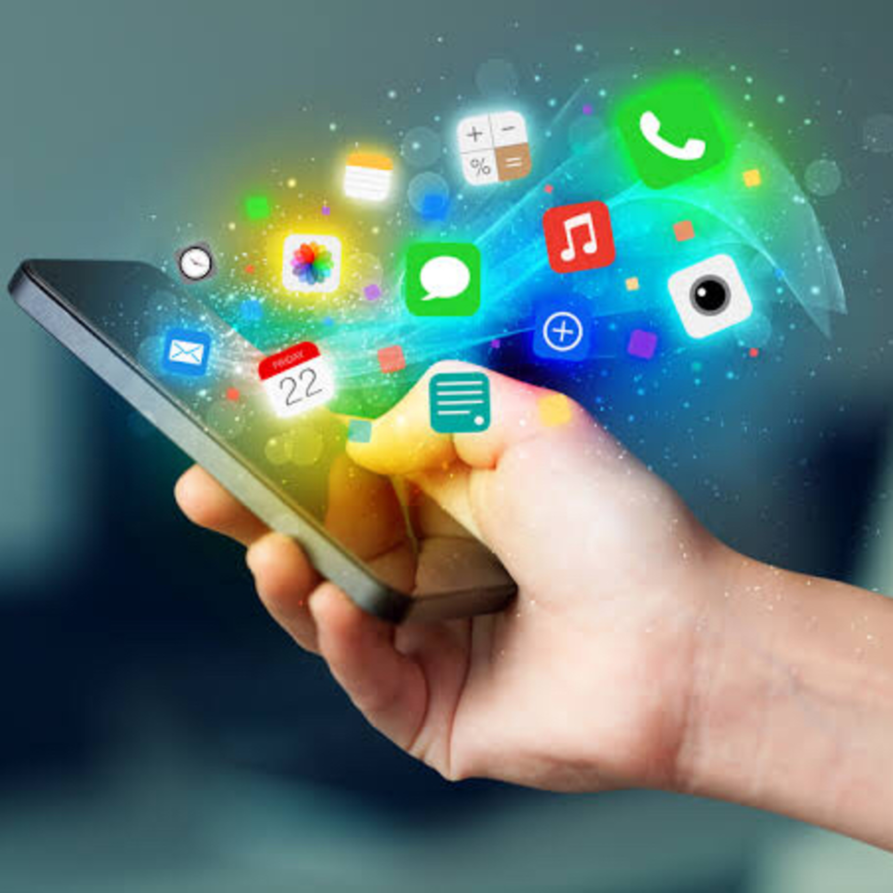 Using mobile apps episode artwork