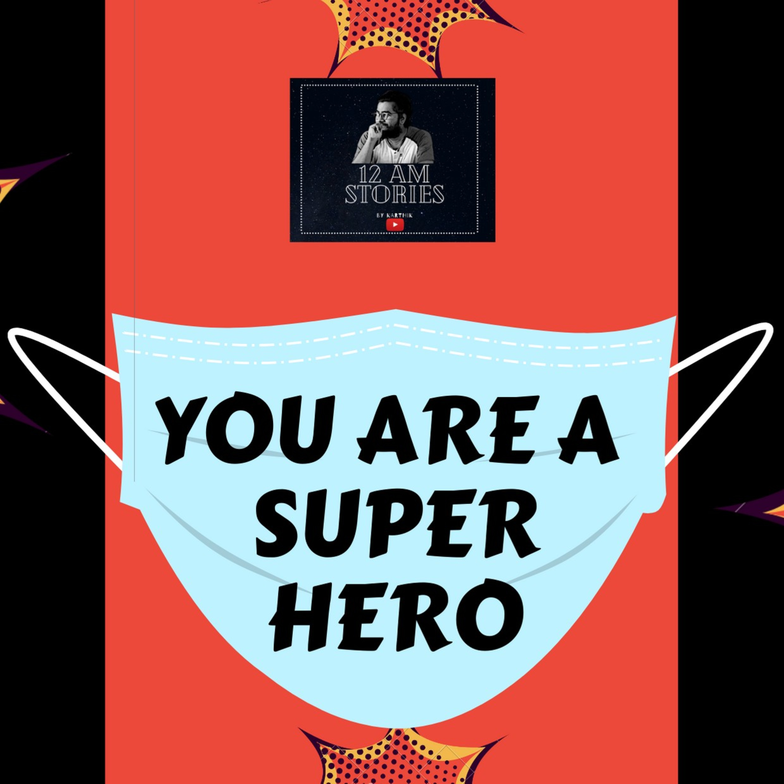 You are a super hero episode artwork