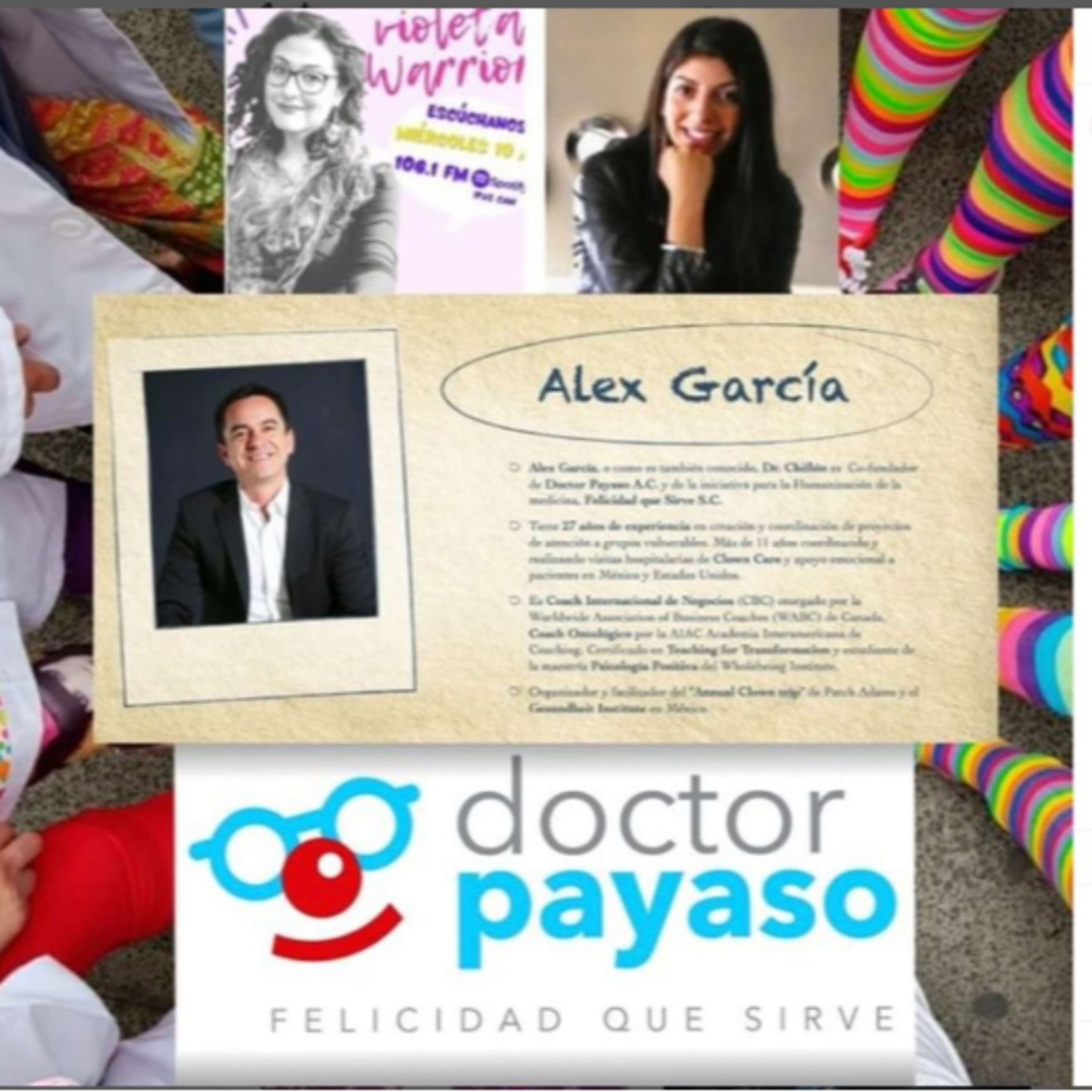 DR. PAYASO A.C. entrevista con su CO- Fundador Alex García episode artwork