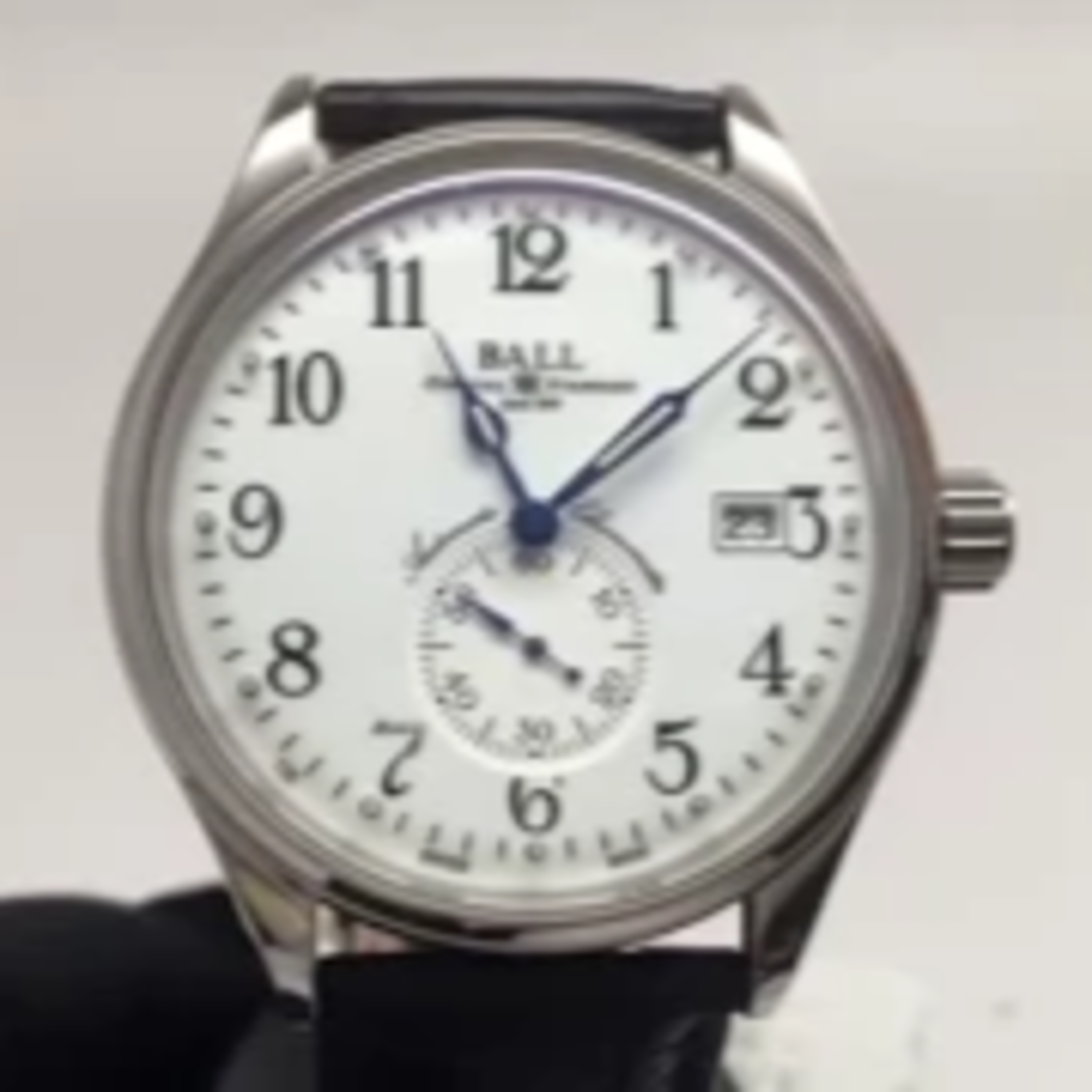 BALL WATCH CO. TRAINMASTER STANDARD TIME CHRONOMETER NM3888D LL1CJ WH Watch Review episode artwork