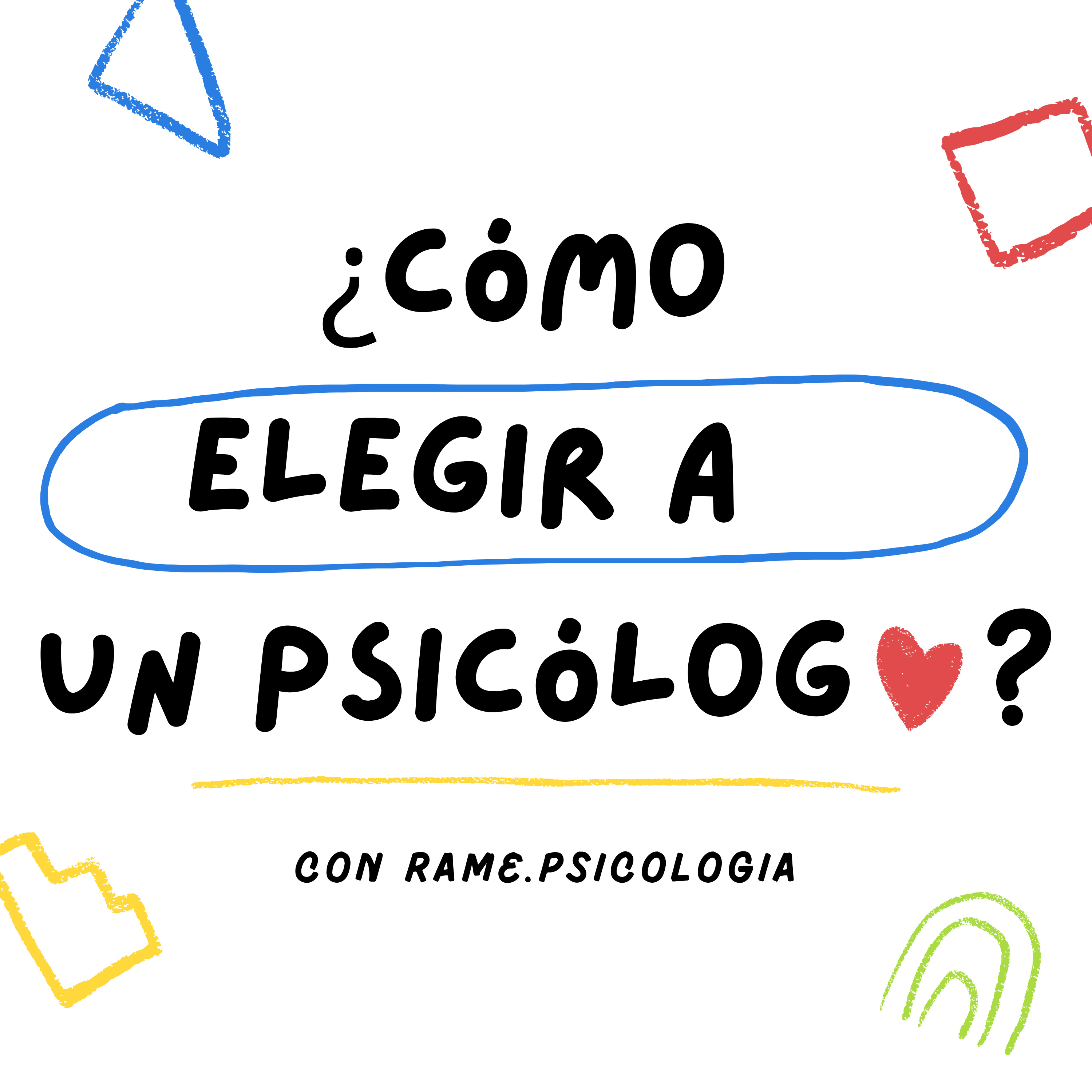¿Cómo elegir a un psicólogo/a? episode artwork