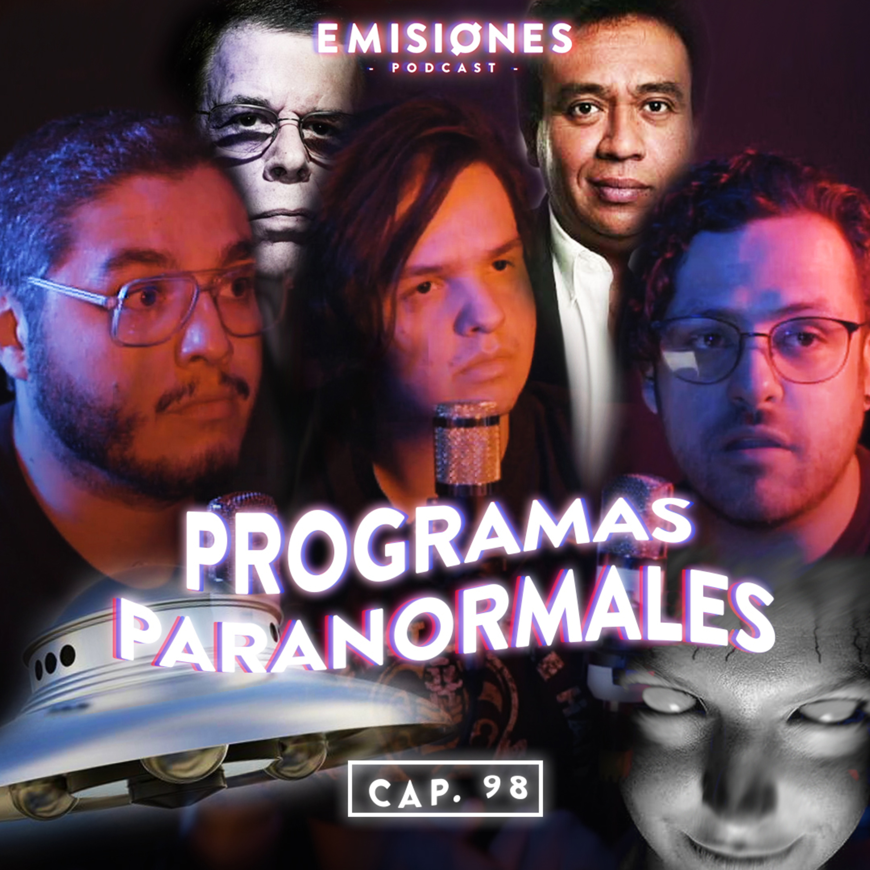 Capítulo 98: Programas paranormales de la televisión y radio episode artwork