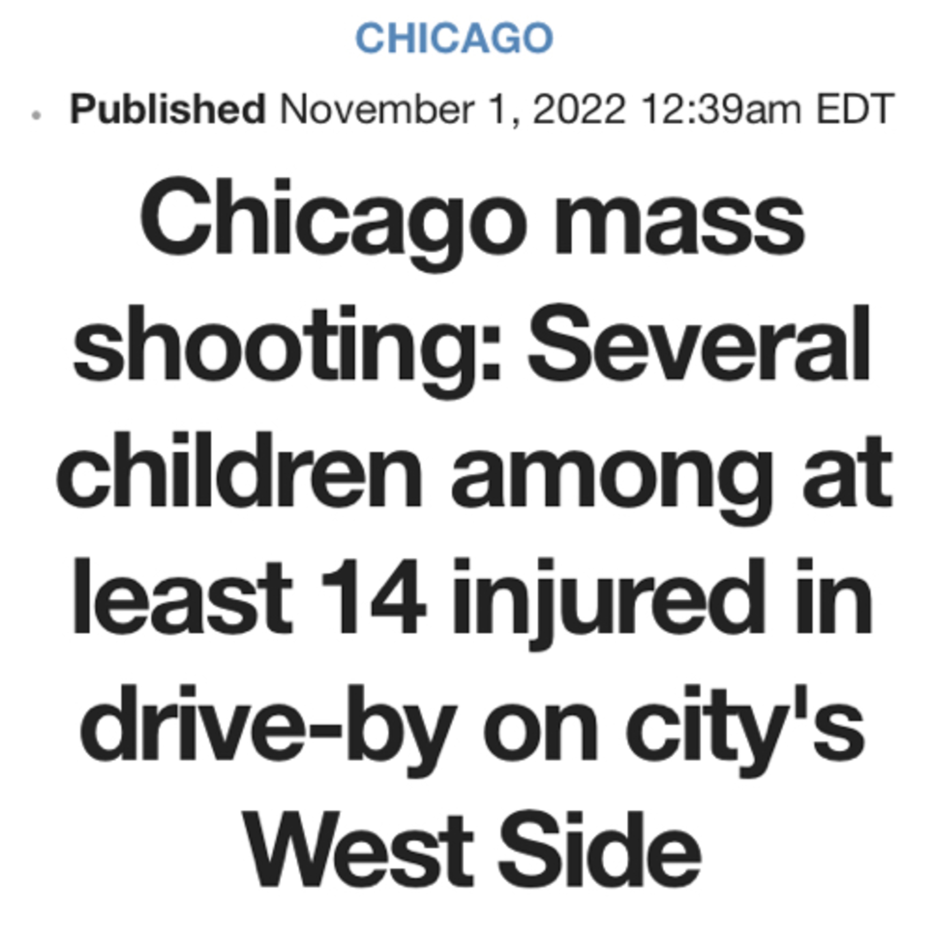 Chicago mass shooting  episode artwork