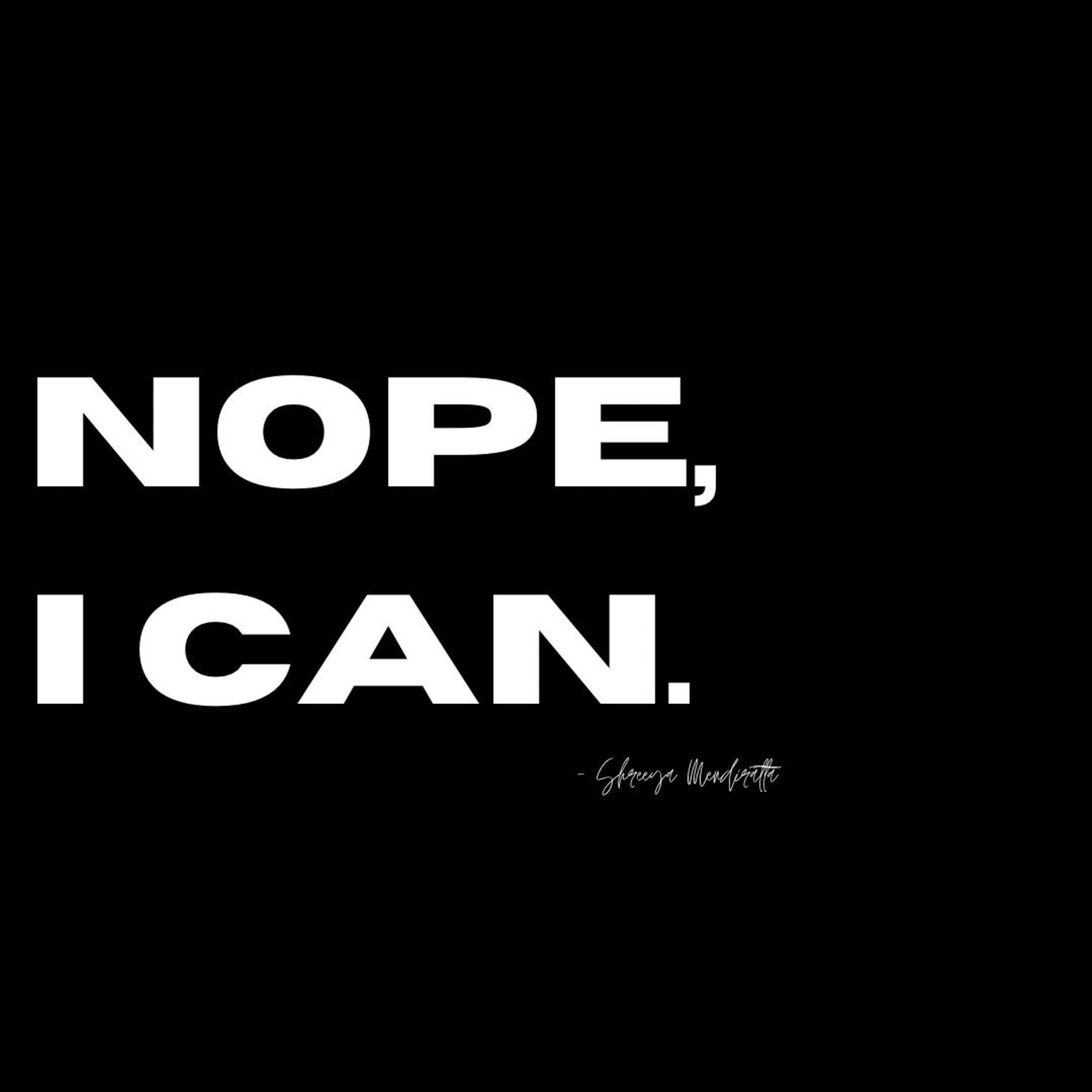 Nope, I Can episode artwork