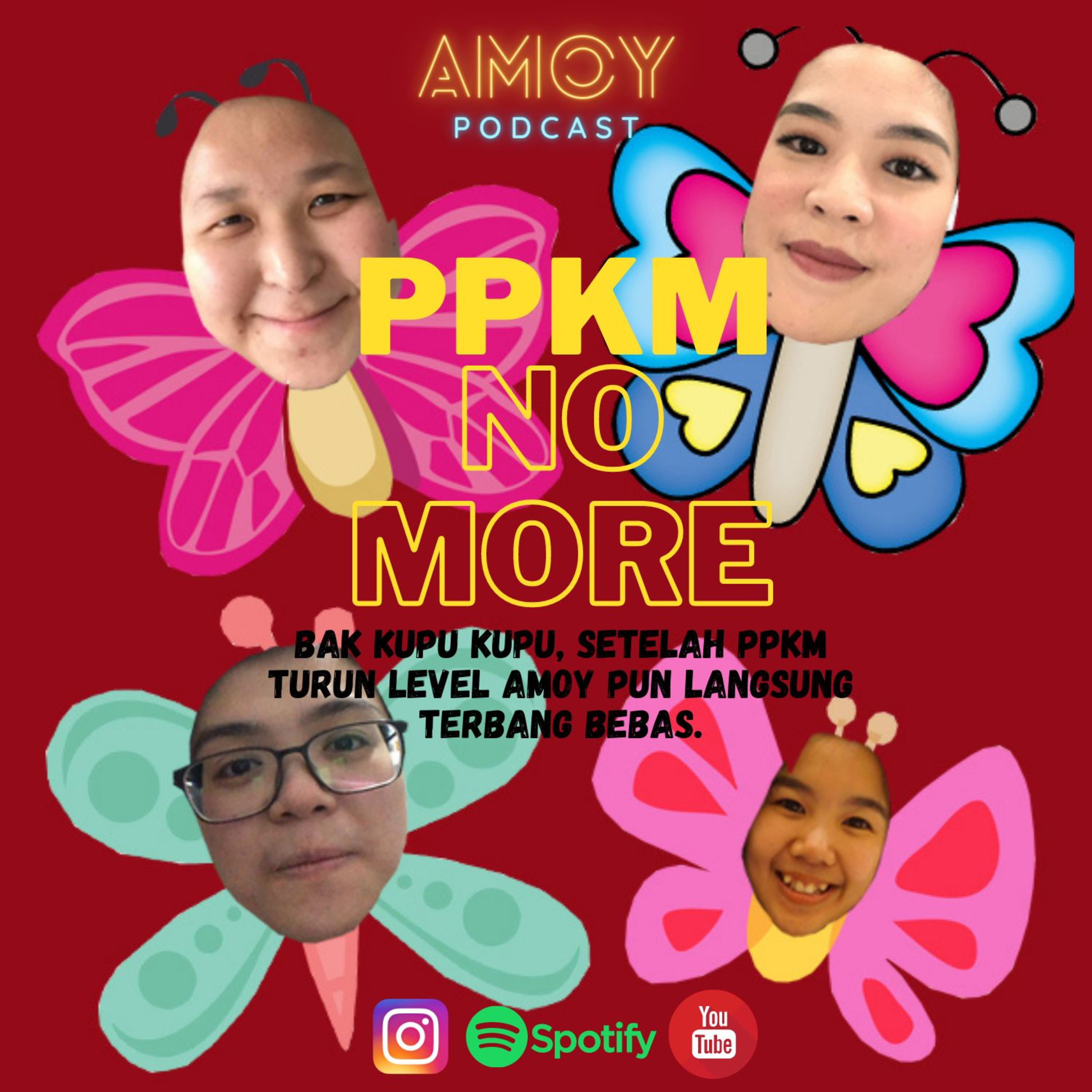PPKM TURUN LEVEL! AMOY UDAH SIAP NGAPAIN AJA ? - Amoy Podcast Eps 9 episode artwork