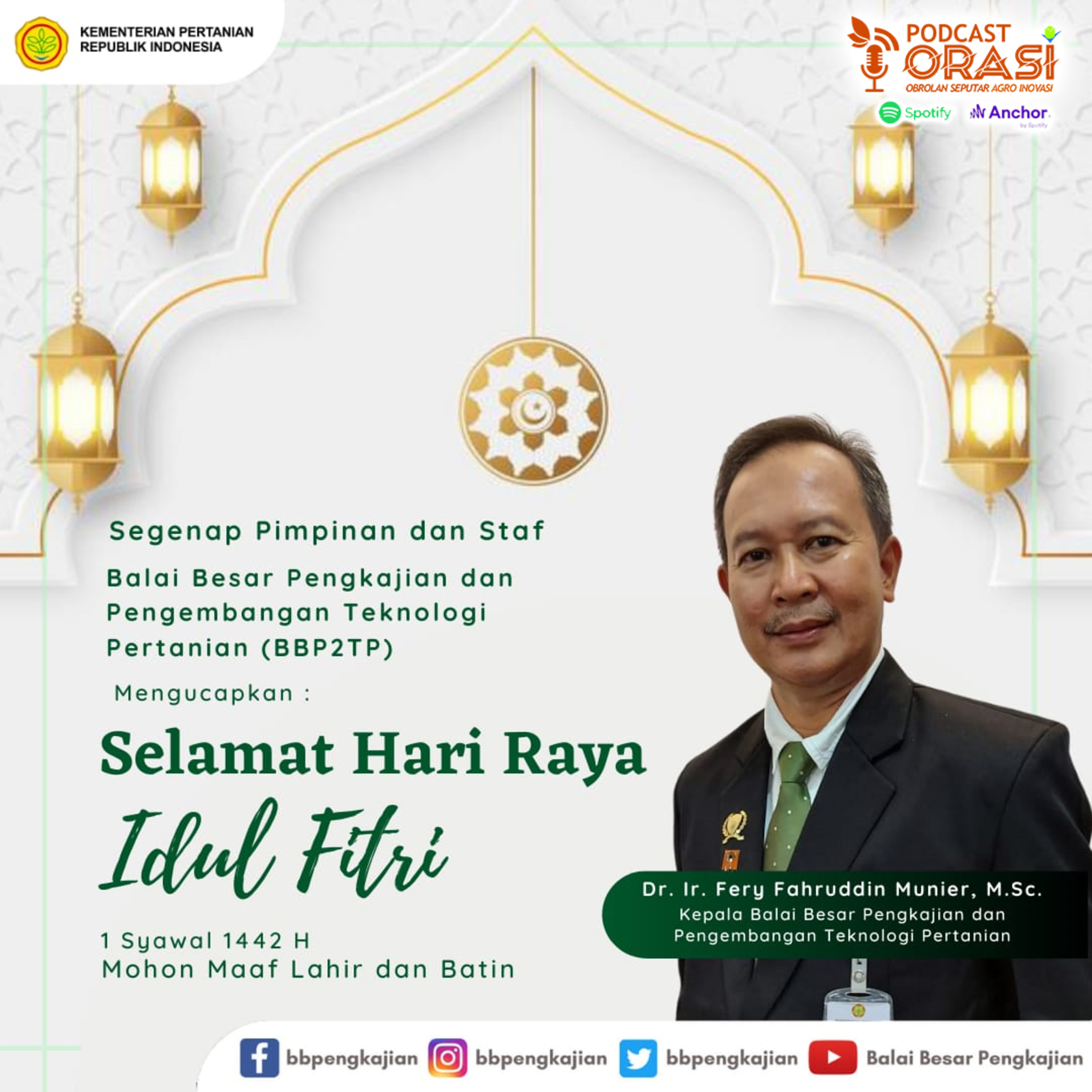 Selamat Idul Fitri 1 Syawal 1442 H Mohon Maaf Lahir dan Batin episode artwork