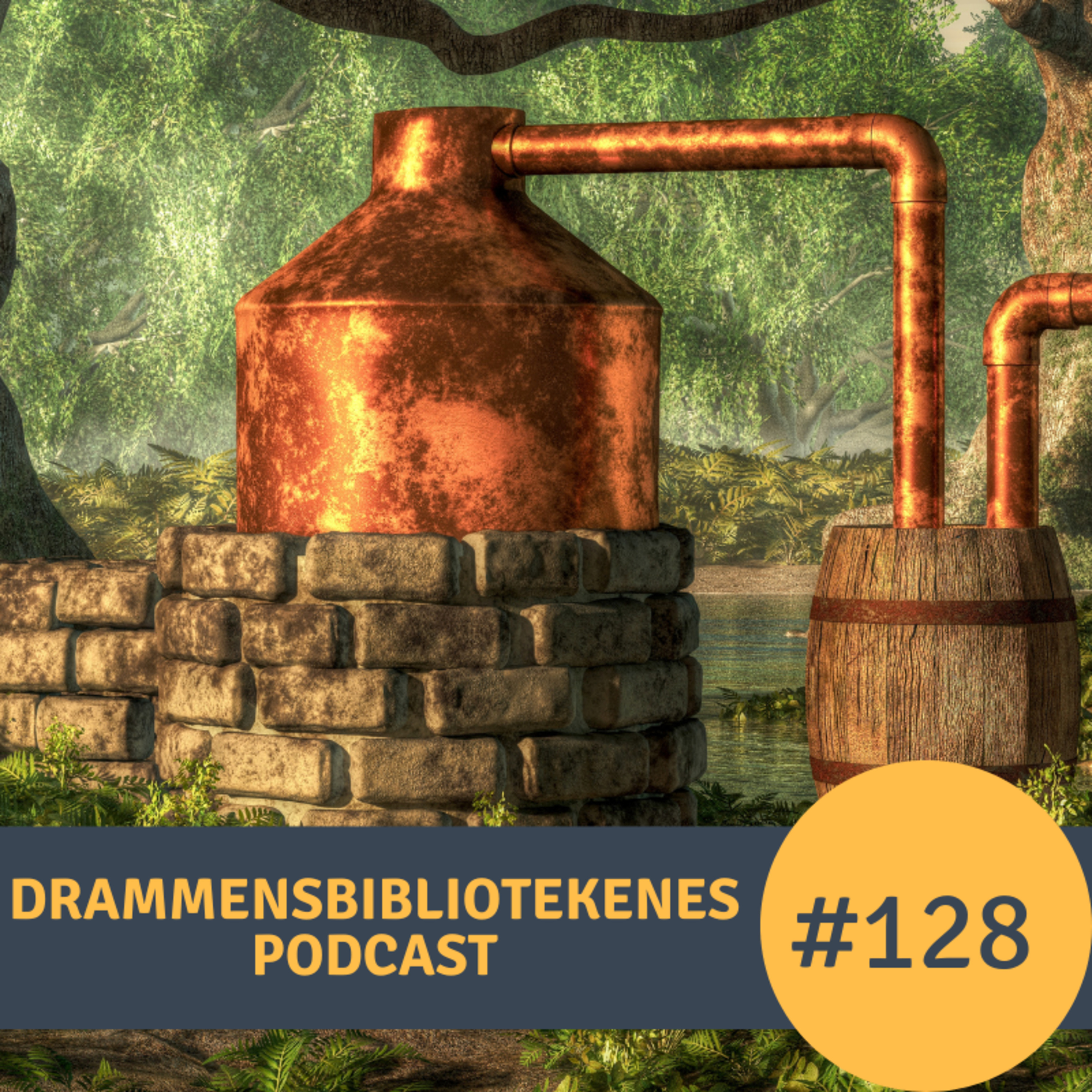#128 - Hjemmebrent i Drammensdalen // foredrag ved Gjermund Glittfjell episode artwork