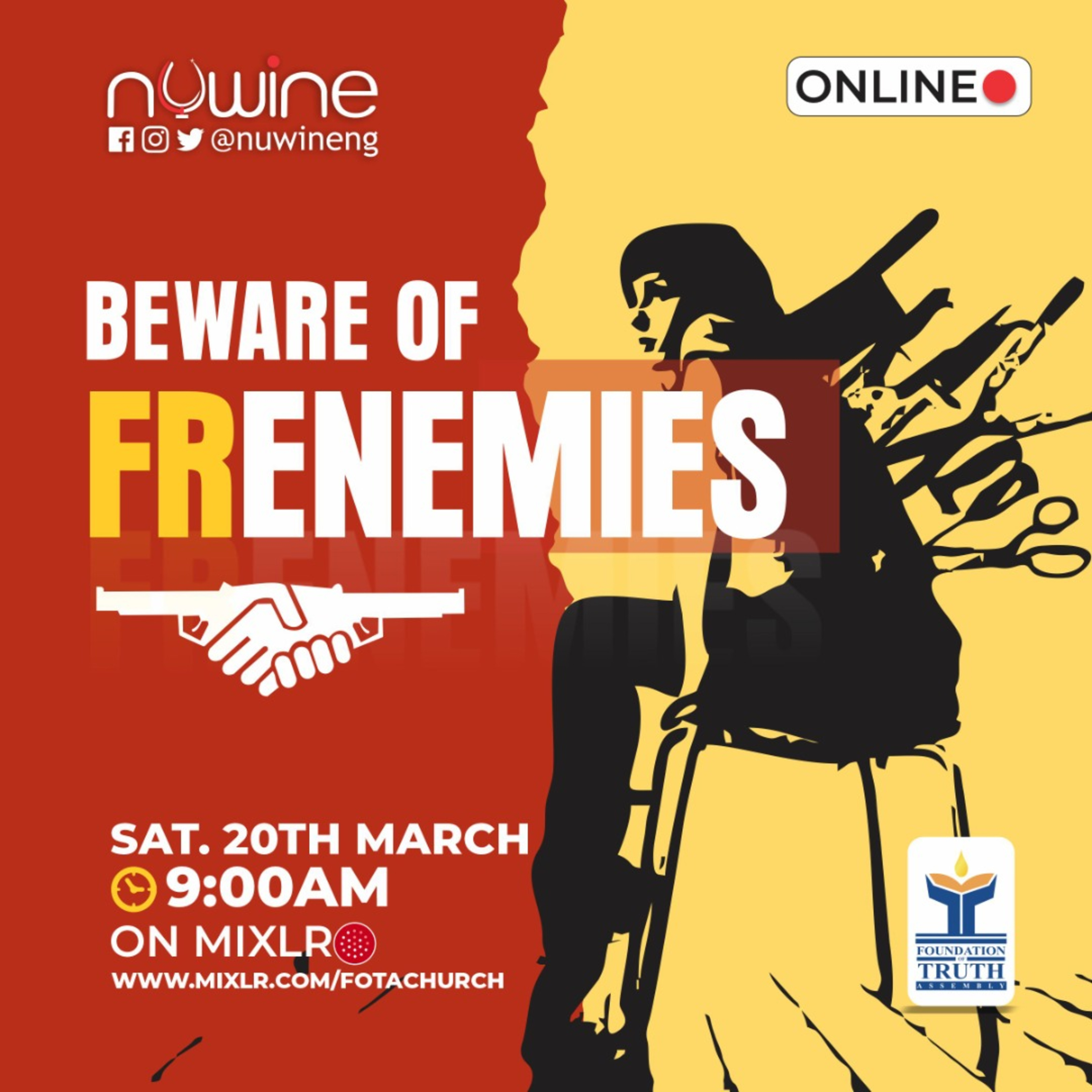 BEWARE OF FRENEMIES 