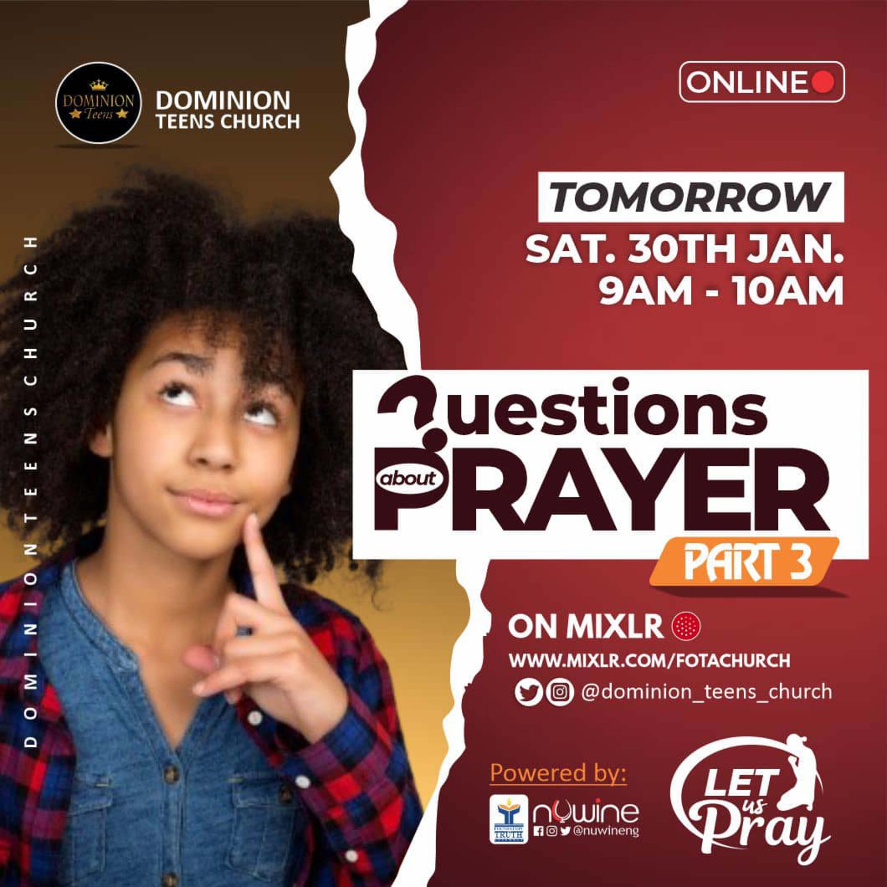 QUESTIONS ABOUT PRAYER (PART 3) episode artwork