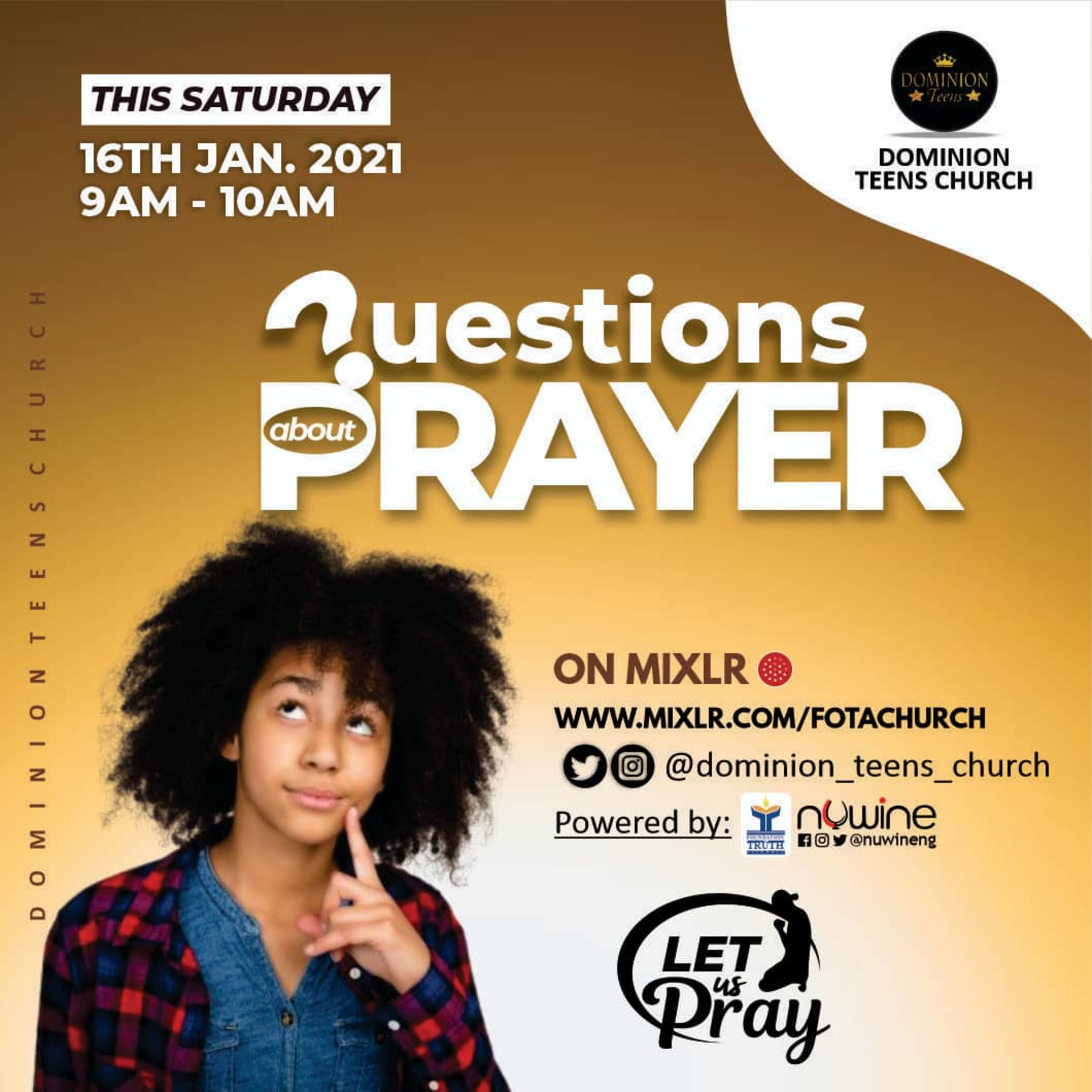 QUESTIONS ABOUT PRAYER  episode artwork