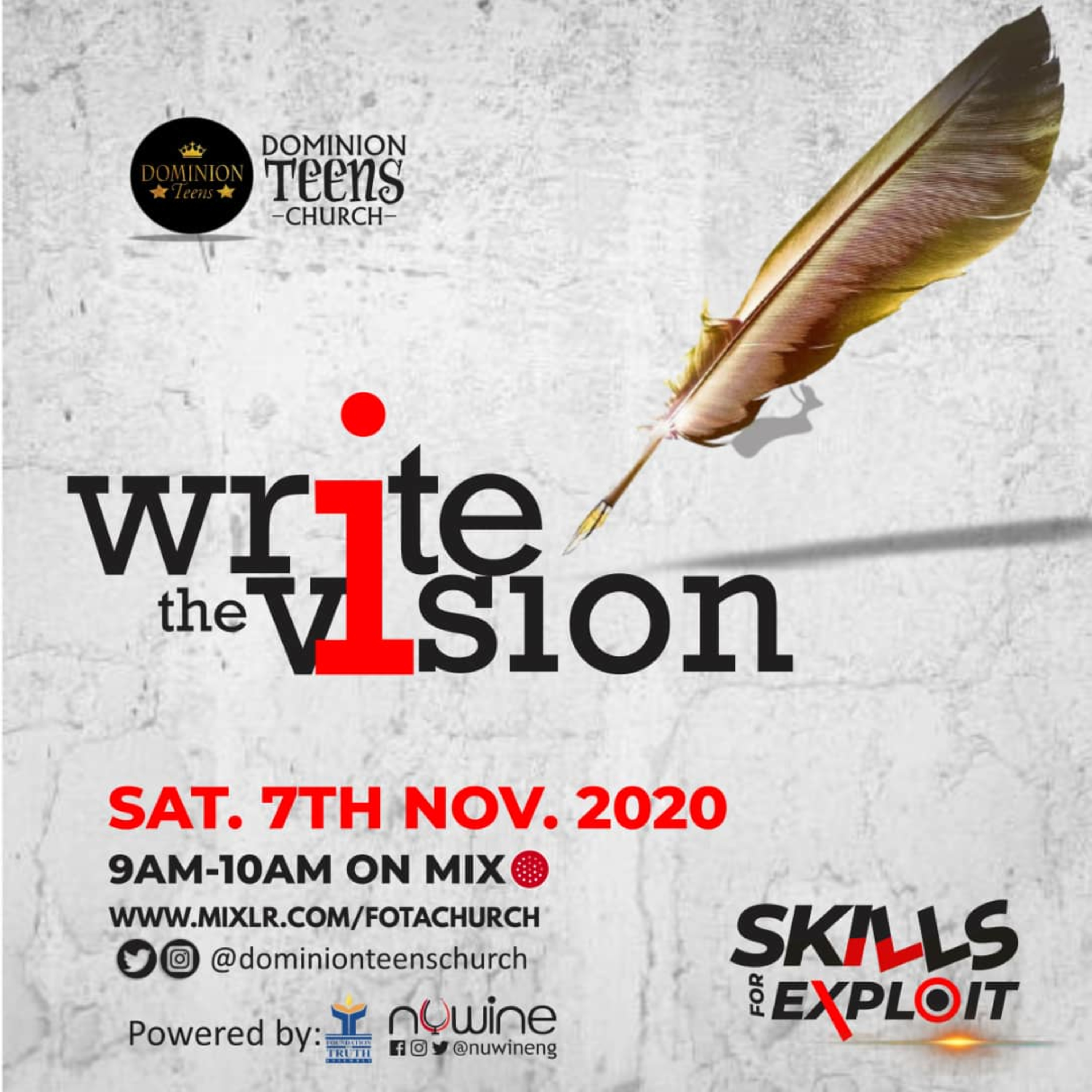 WRITE THE VISION episode artwork