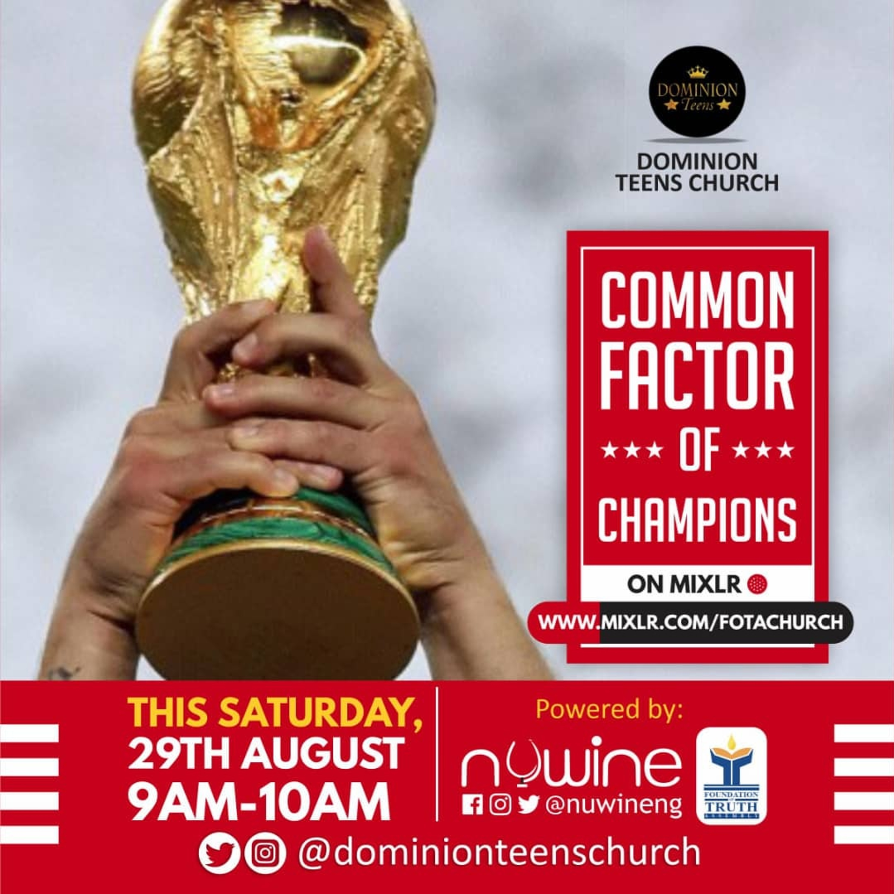 COMMON FACTOR OF CHAMPIONS 🏆 episode artwork