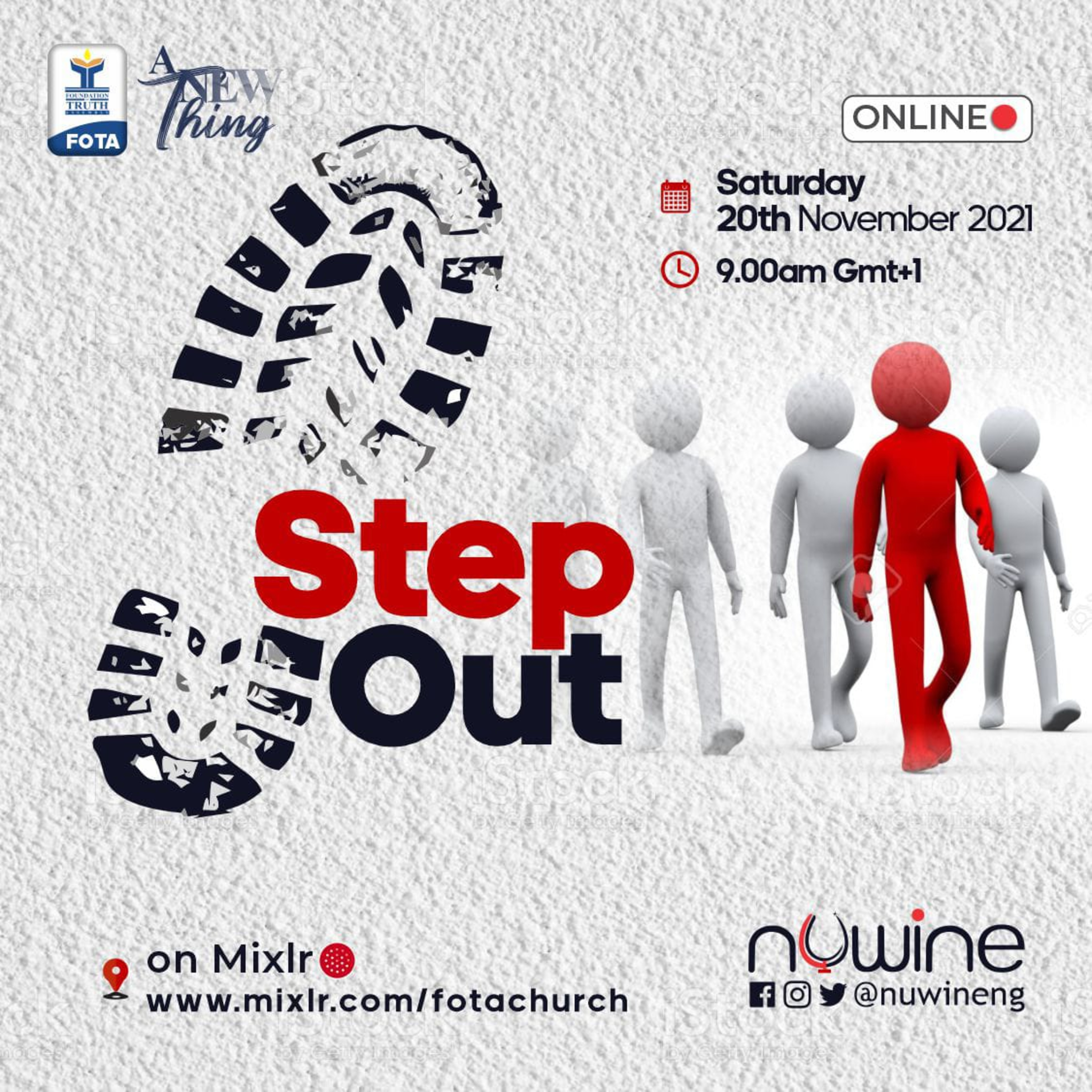 STEP OUT episode artwork