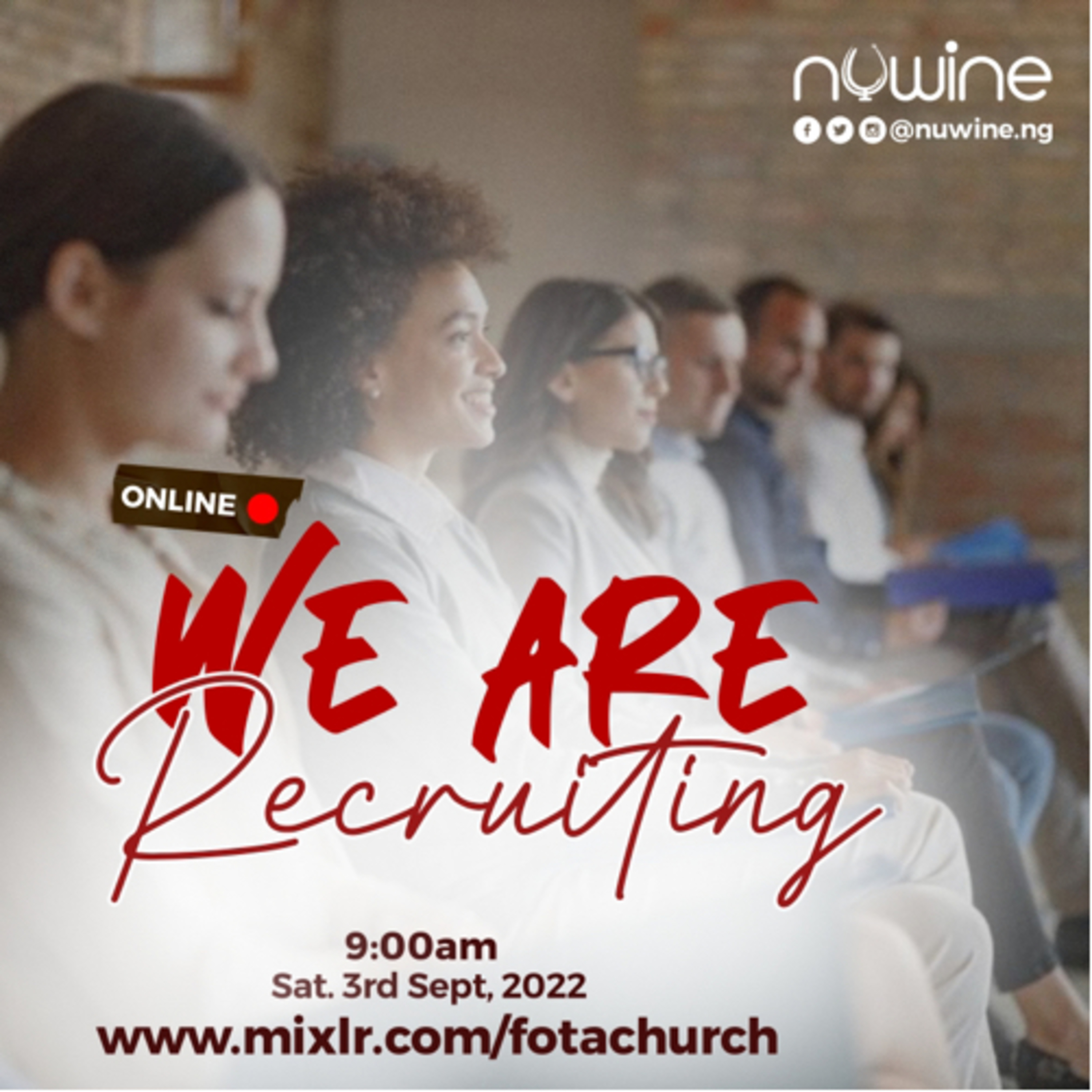 WE ARE RECRUITING  episode artwork