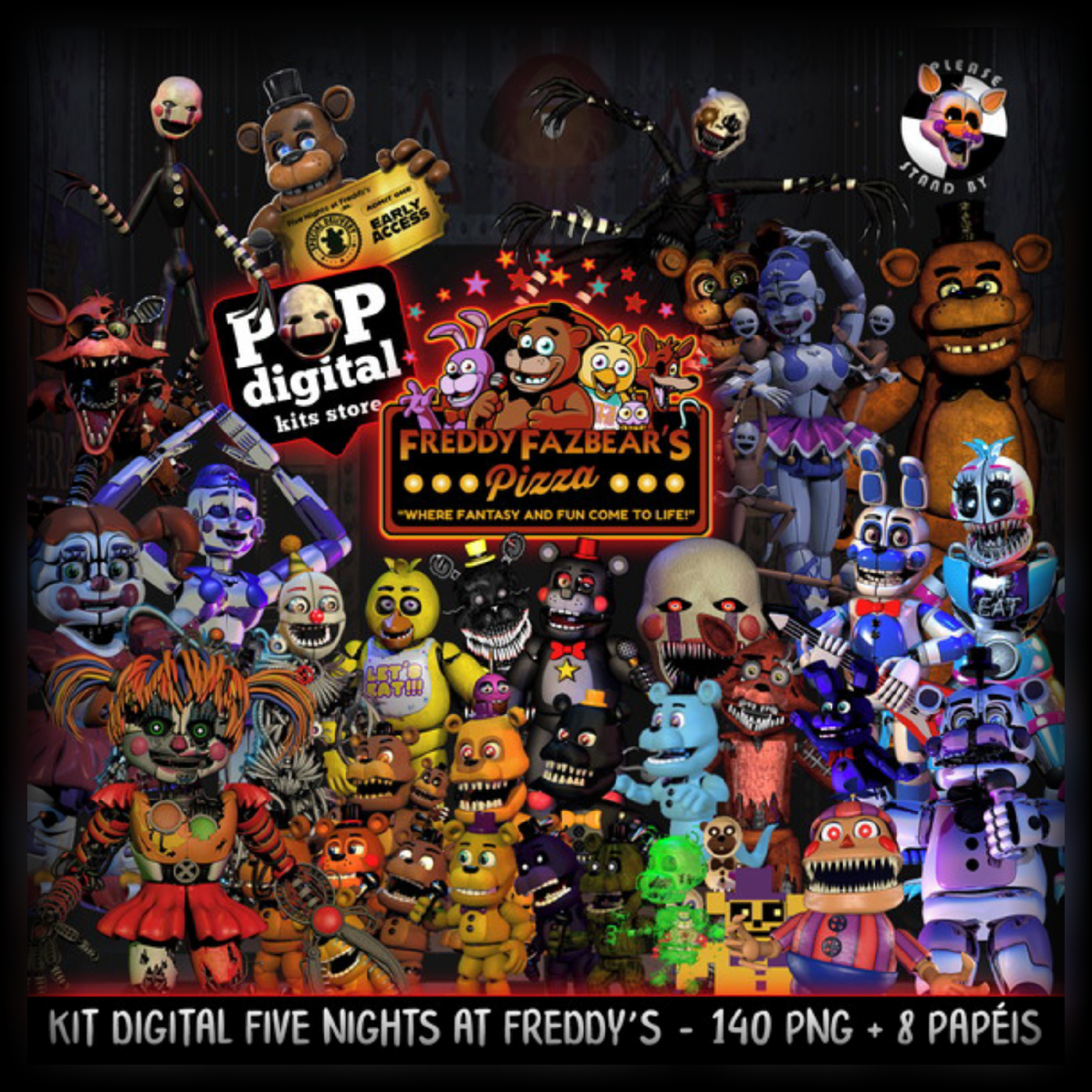 Assustadora teoria de five nights at freddys (Ambuplay) episode artwork