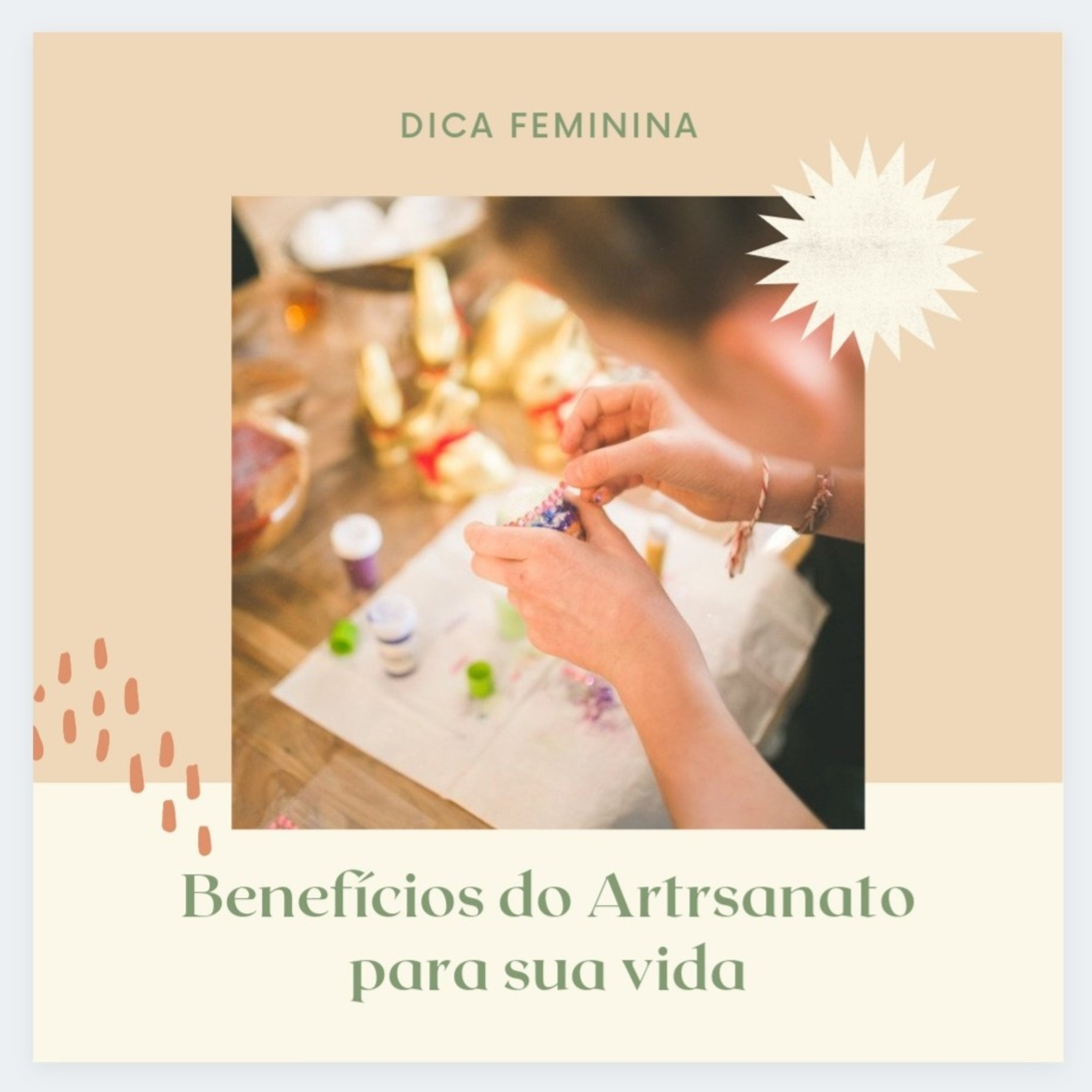 Os benefícios do artesanato para sua vida