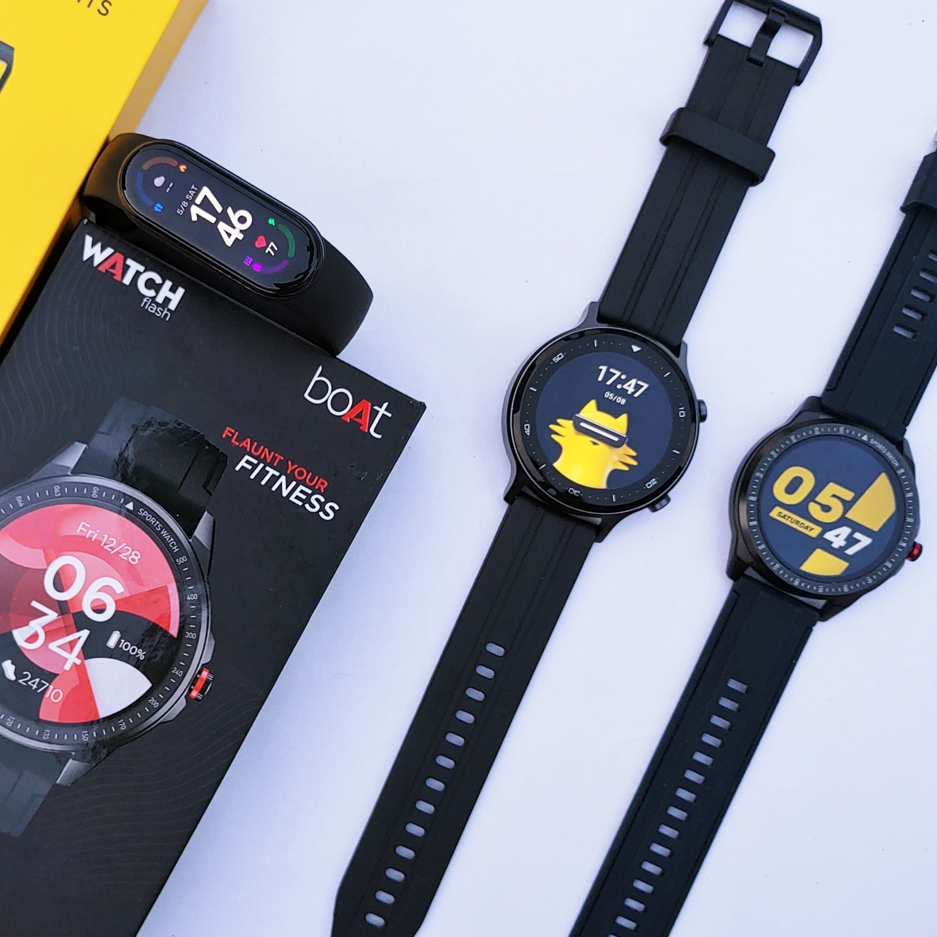 Specs Comparison Between: Mi Band 6 vs Realme Watch S vs boAt Watch Flash | Which one to Buy?  episode artwork
