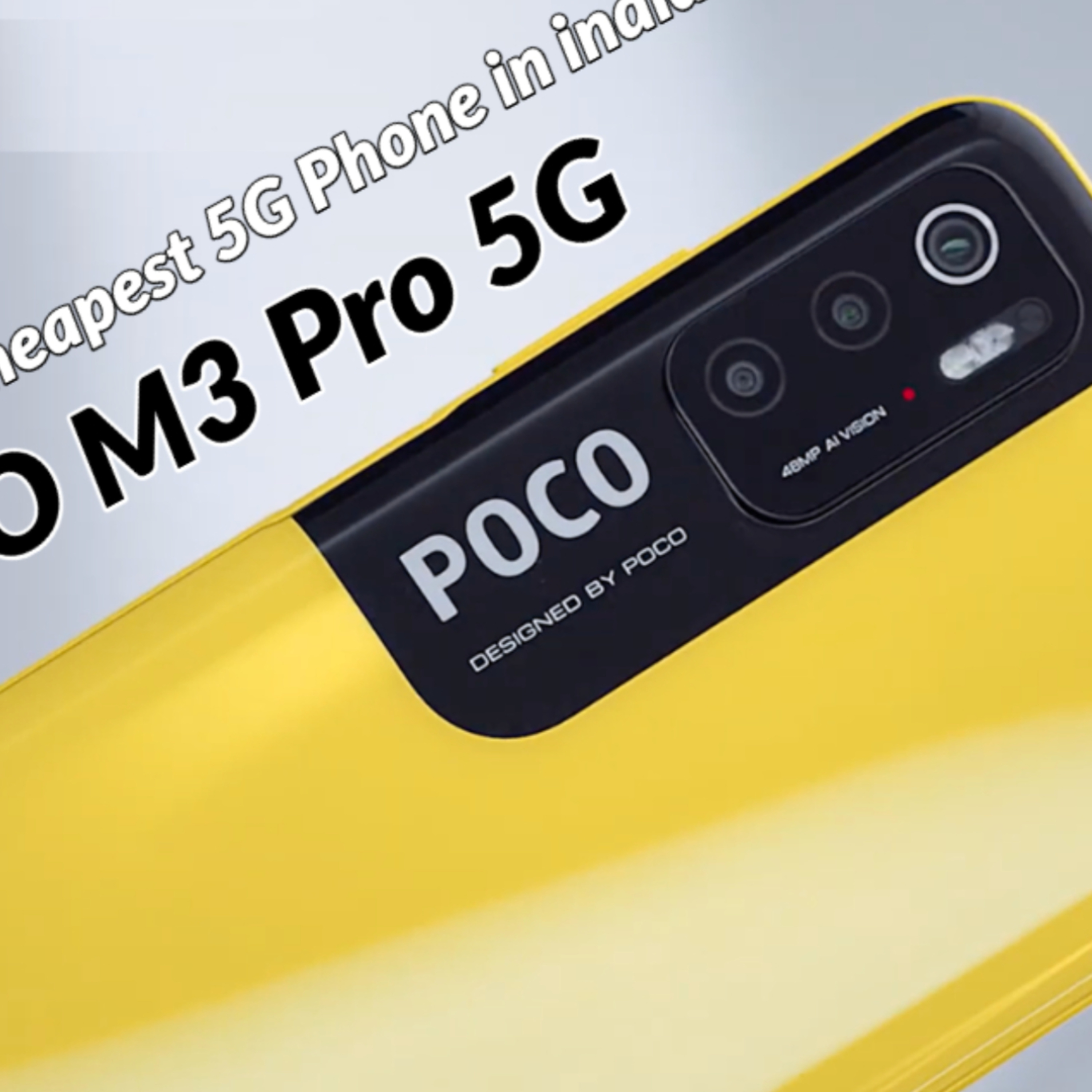 POCO M3 Pro 5G Launched in india | Cheapest 5G Smartphone