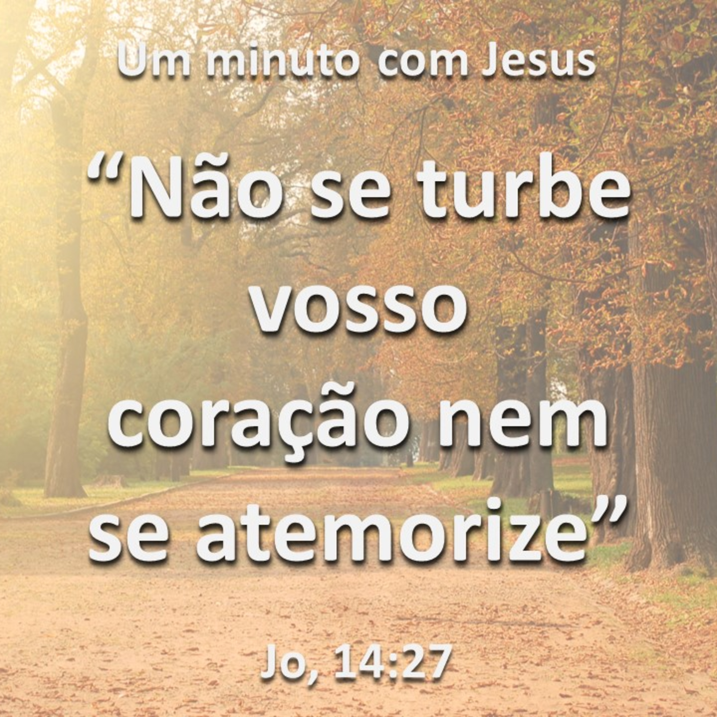 Um minuto com Jesus - João 14:27 episode artwork