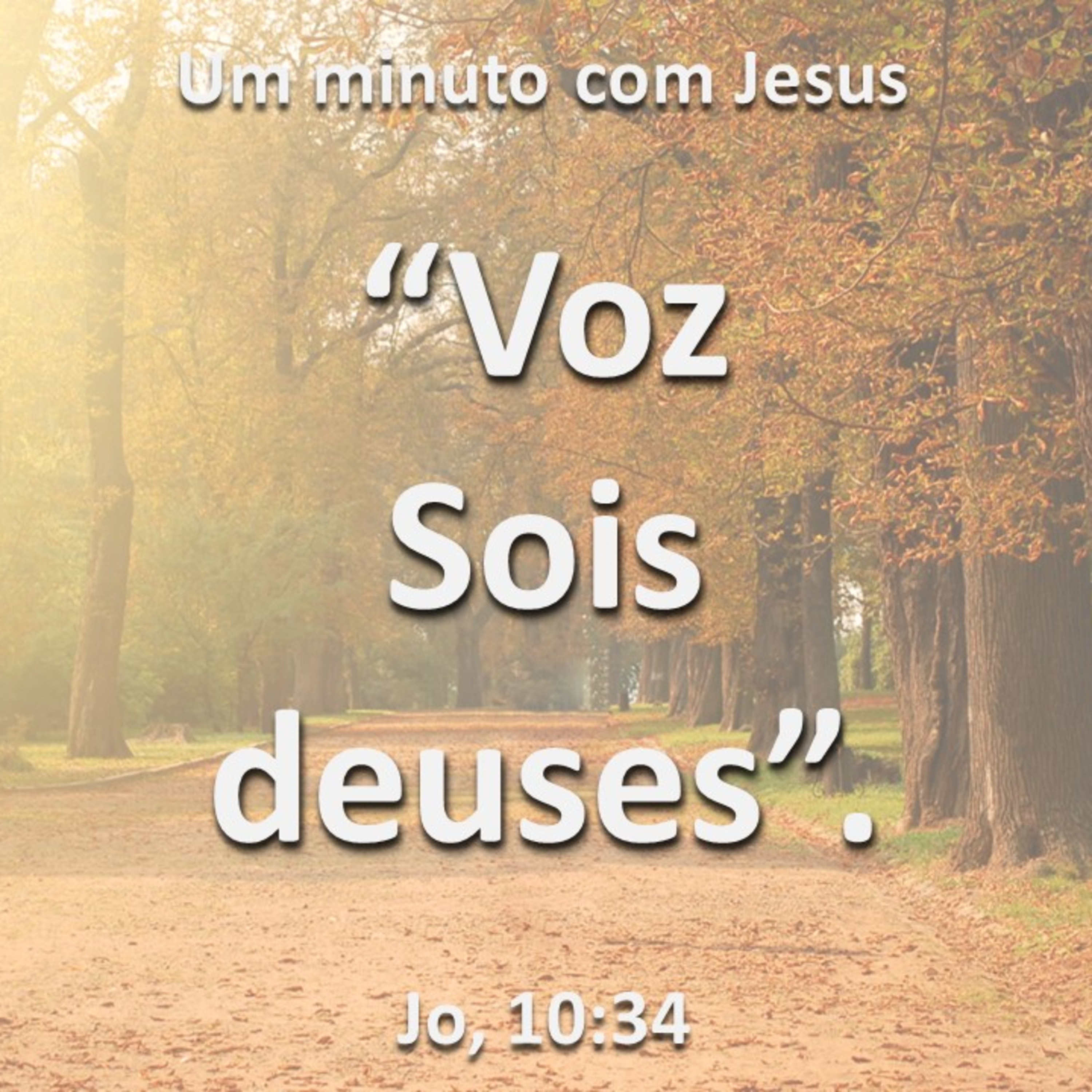 Um minuto com Jesus - João 10:34 episode artwork