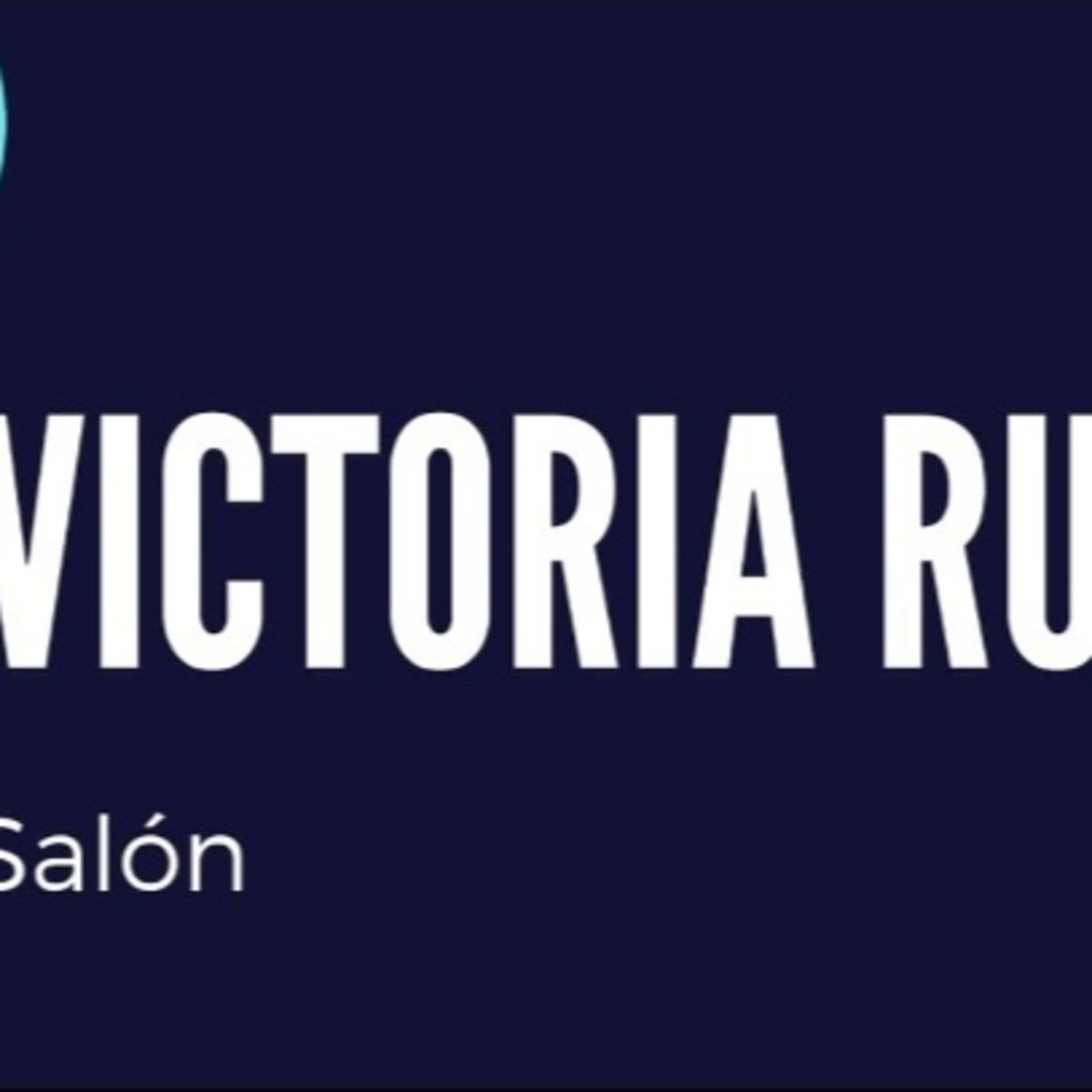 Victoria Ruiz Salón 050721 p145 episode artwork