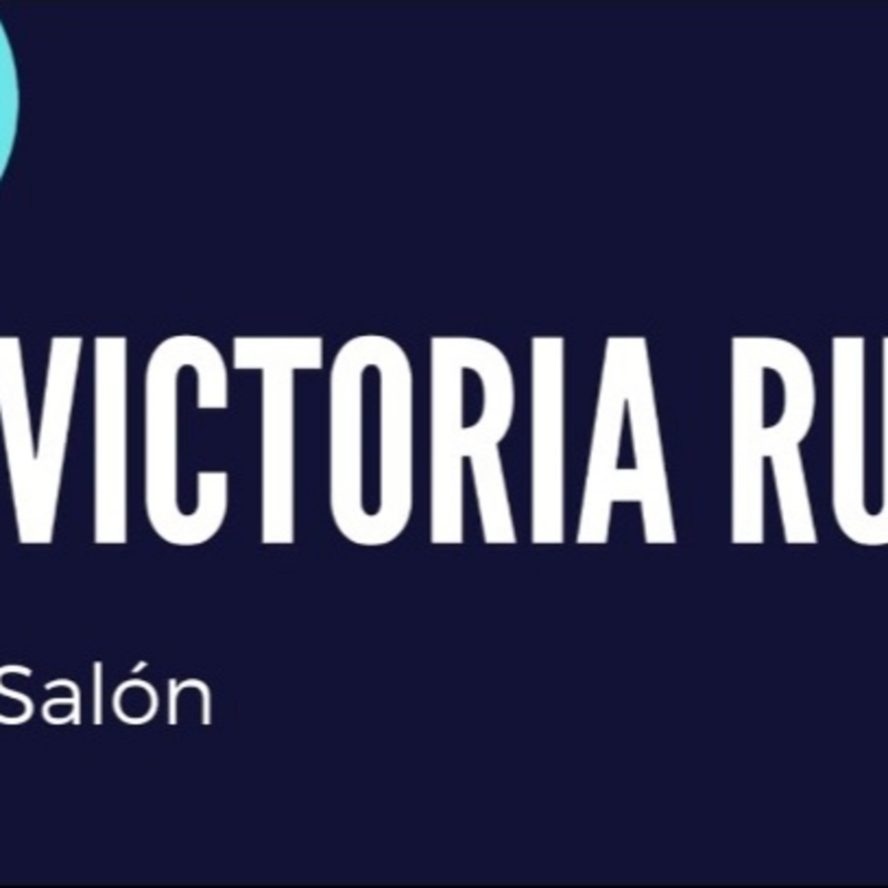 Victoria Ruiz Salón 160821 p151 episode artwork
