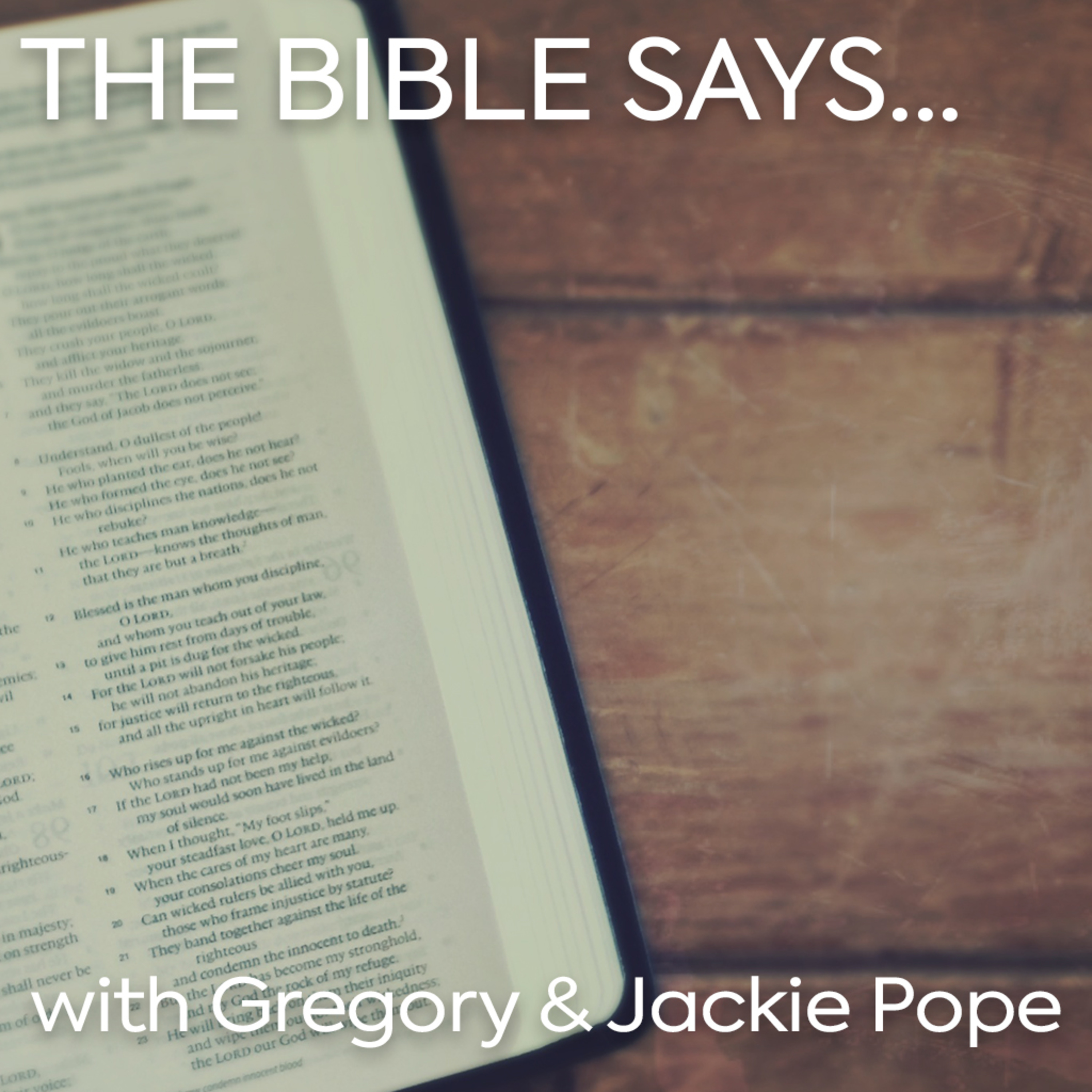 Table Talk with Gregory and Jackie Pope