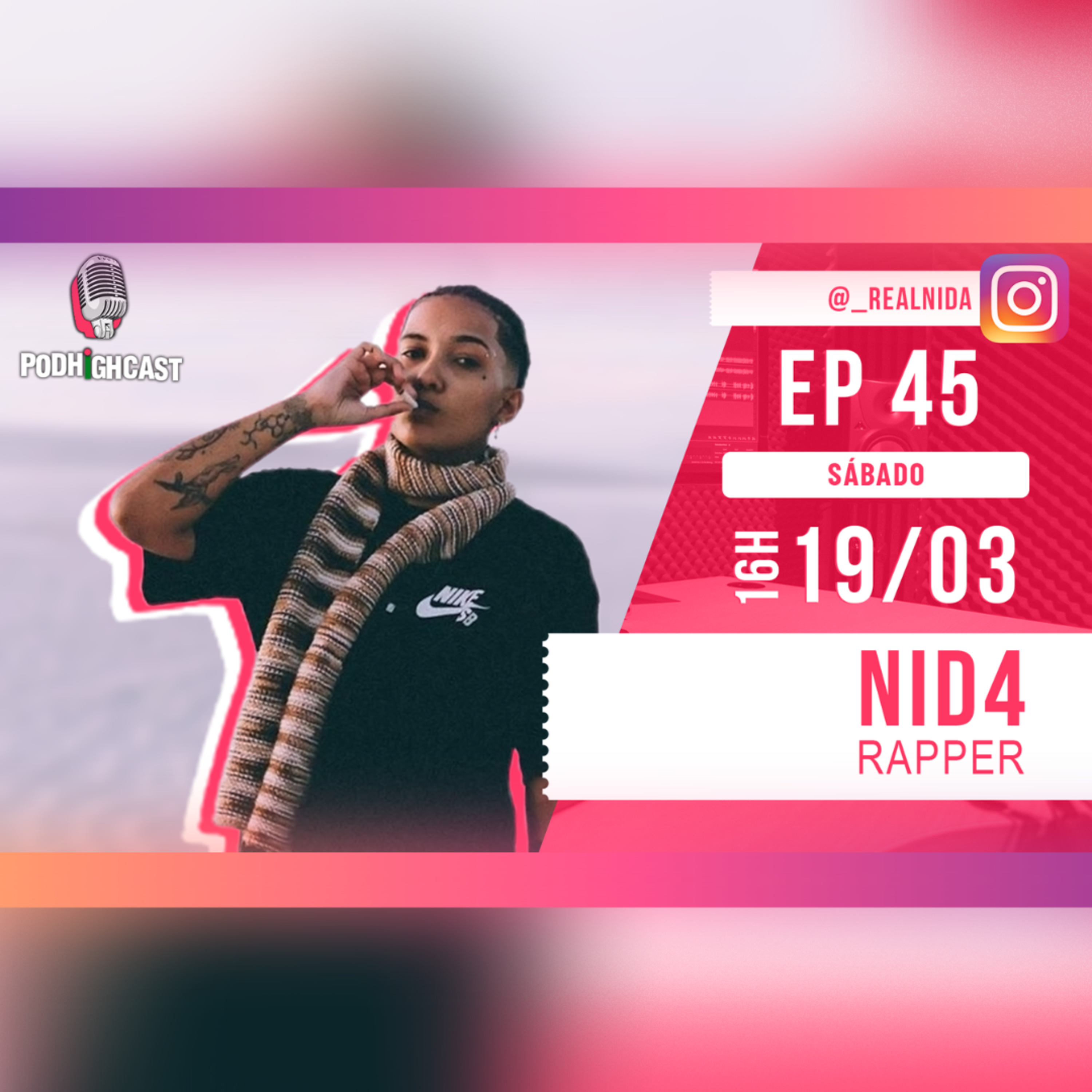 PodHighCast #045 - NID4 episode artwork