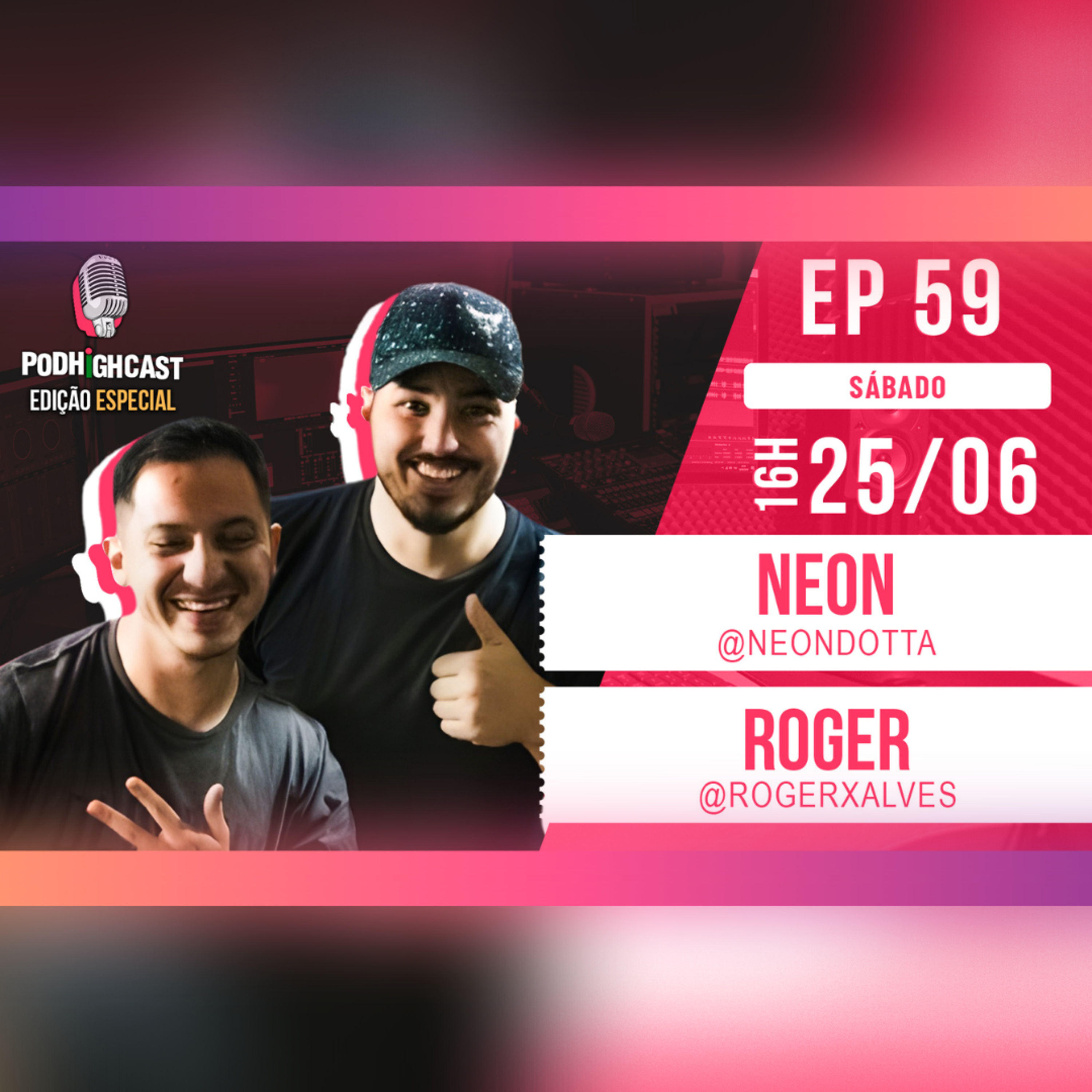 PodHighCast #059 - PODHIGHCAST Especial [Despedida do Roger] episode artwork