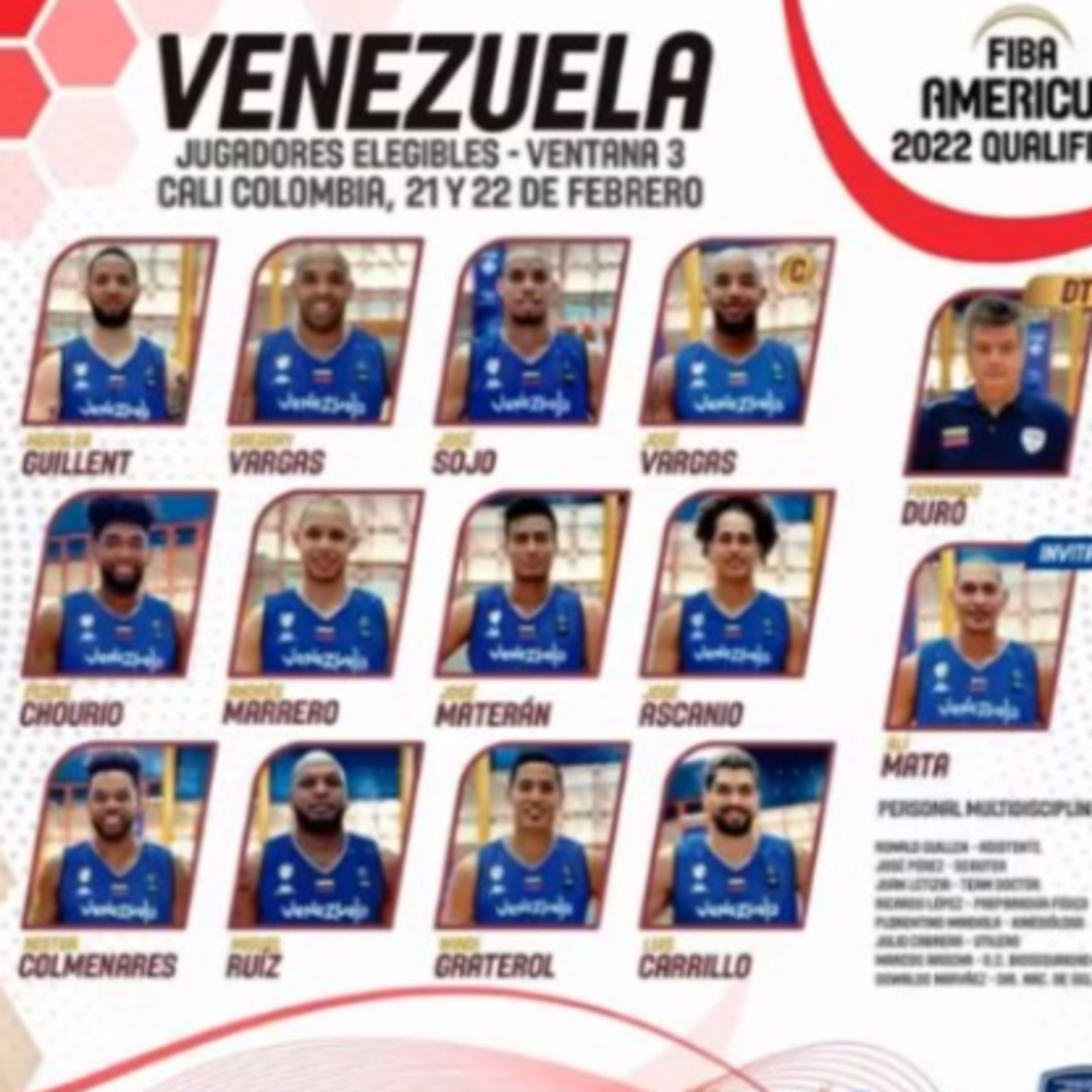 Jornada del Grupo A de la @FIBA AmeriCup 2021. Chile enfrenta a Venezuela. 22-02-2021 episode artwork