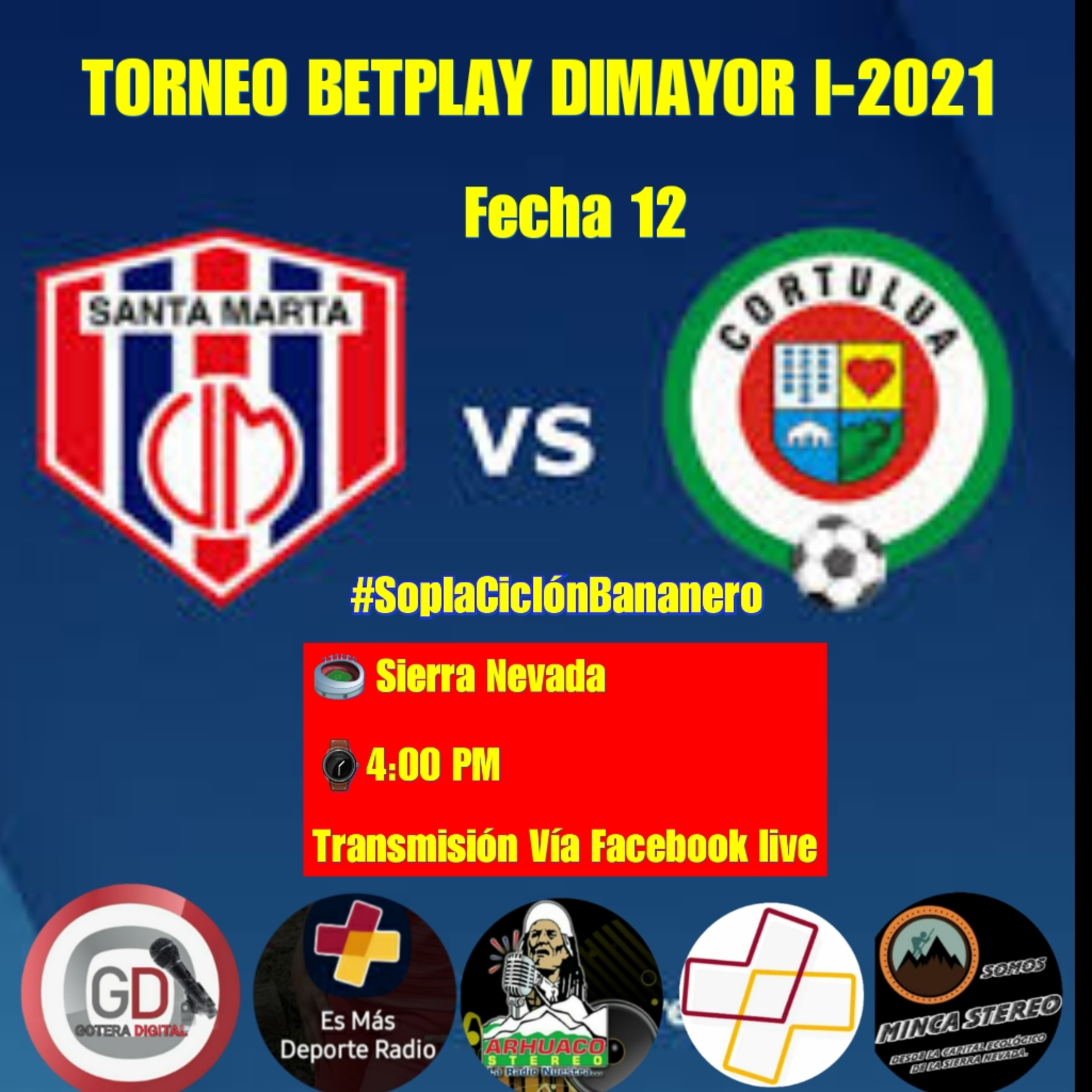 La Gotera. Union Magdalena vs Cortulua. 220321 episode artwork