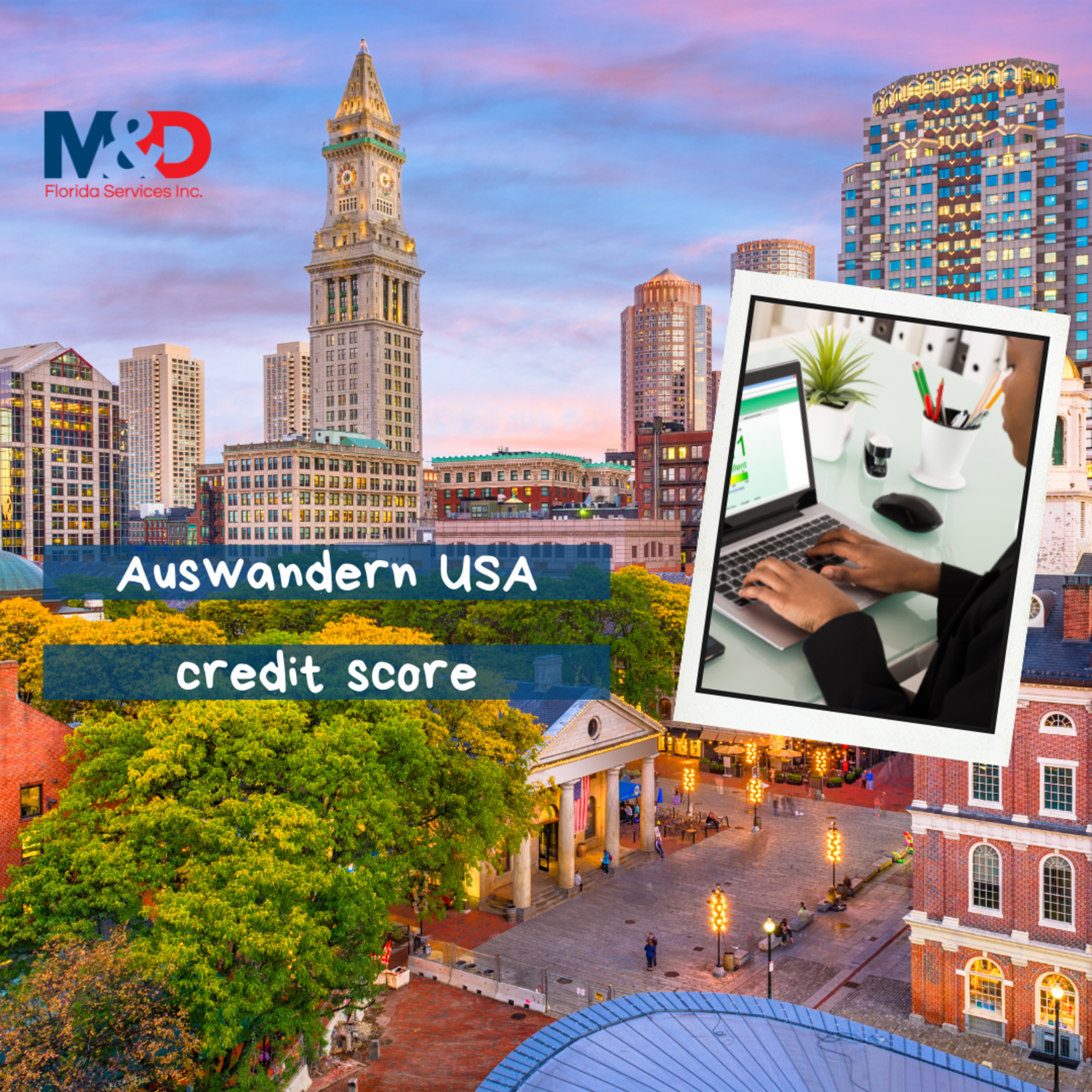 Leben und Arbeiten in den USA by M&D Florida Services Inc.