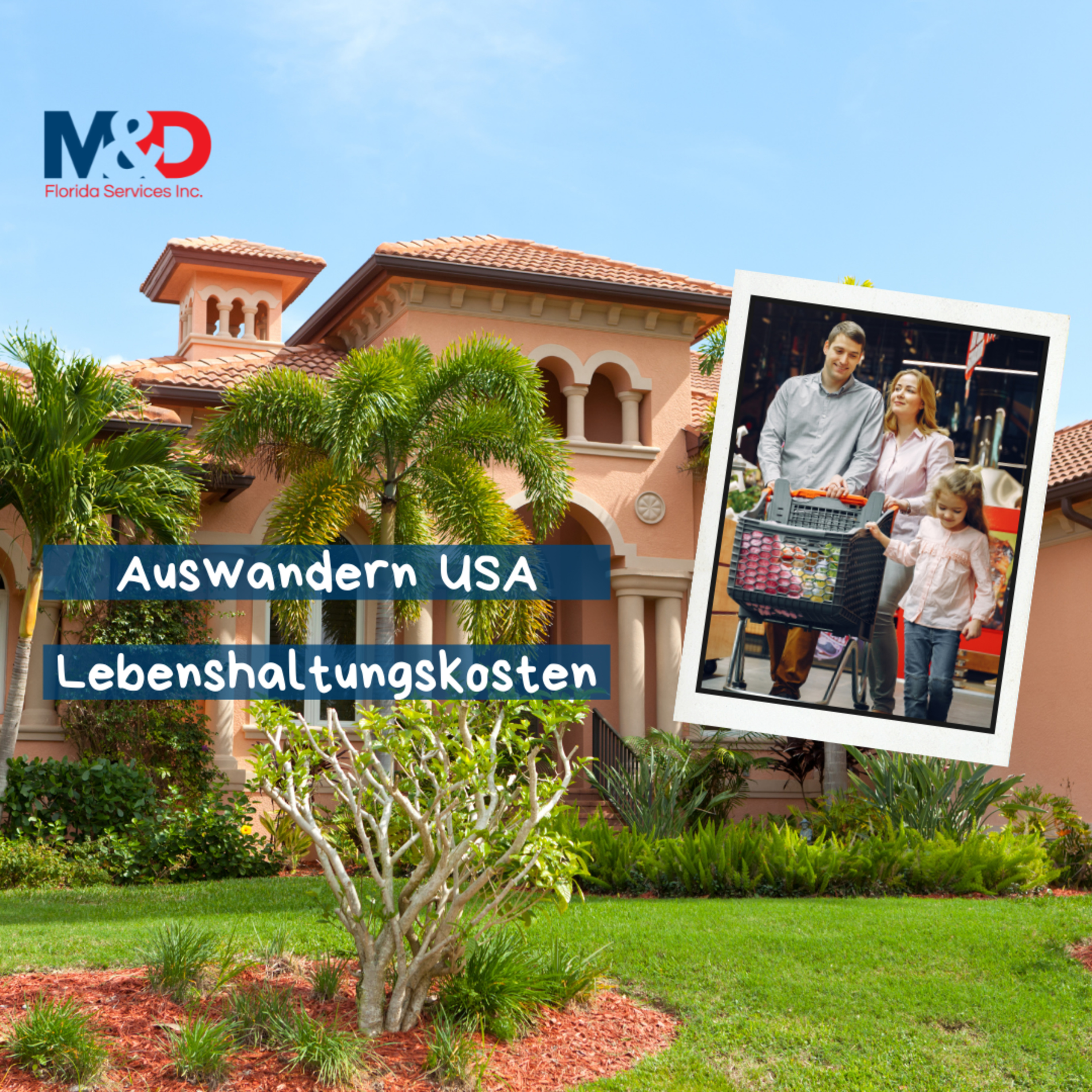 Leben und Arbeiten in den USA by M&D Florida Services Inc.