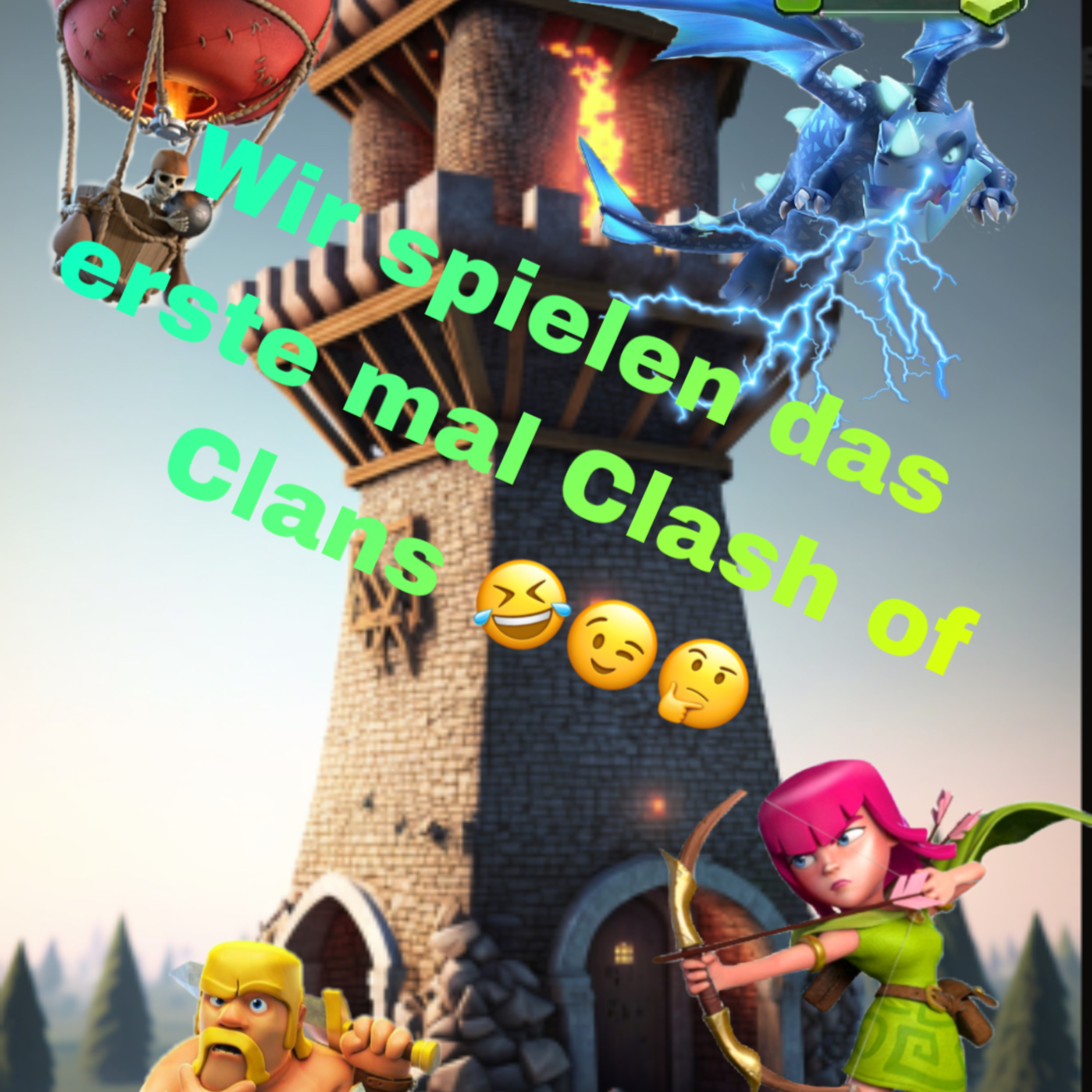 Video/#1 Clash Of clans wir bauen unser dorf auf 😂 