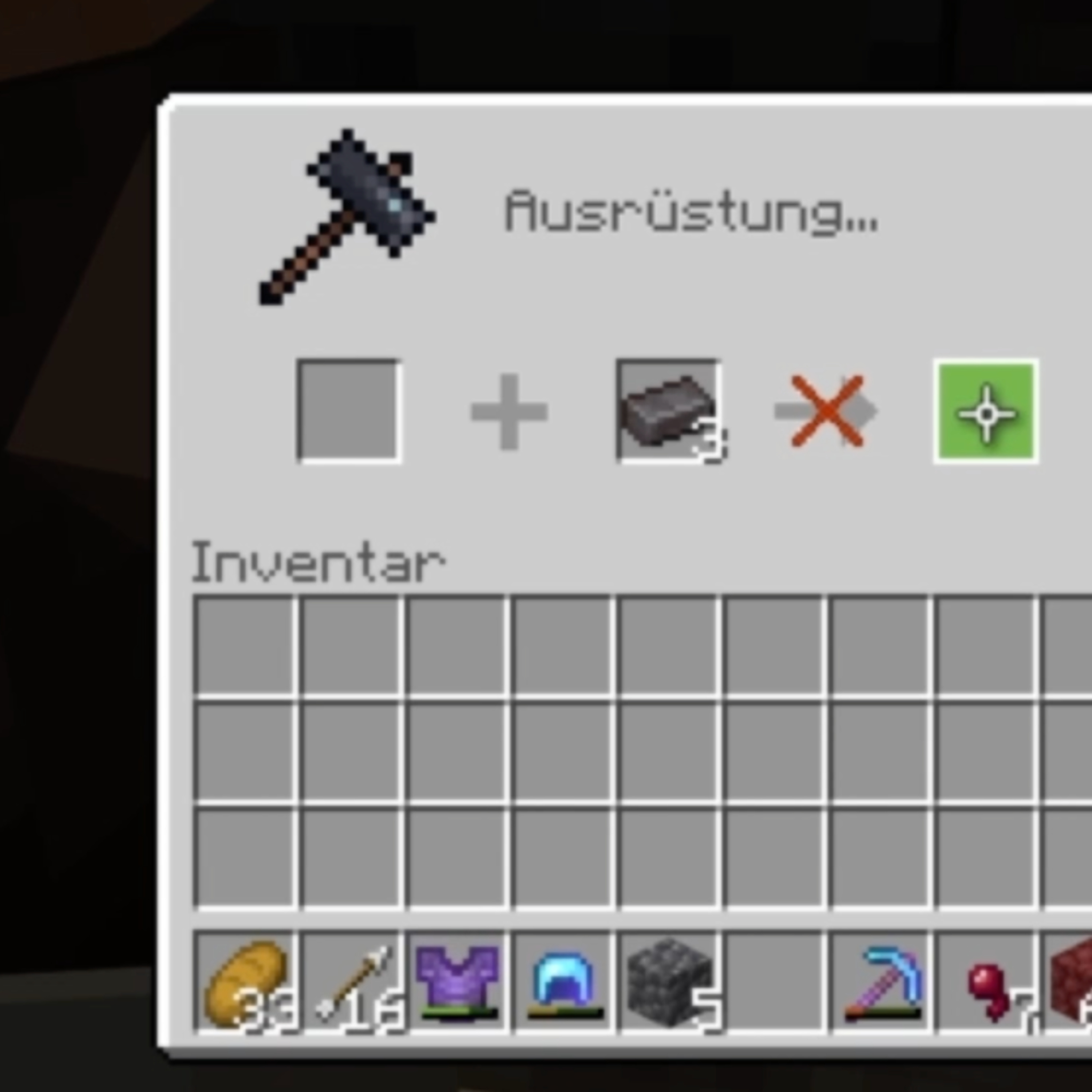 Video/Minecraft Upgraden unsere rüstung auf netherite 🙀🙀🙀
