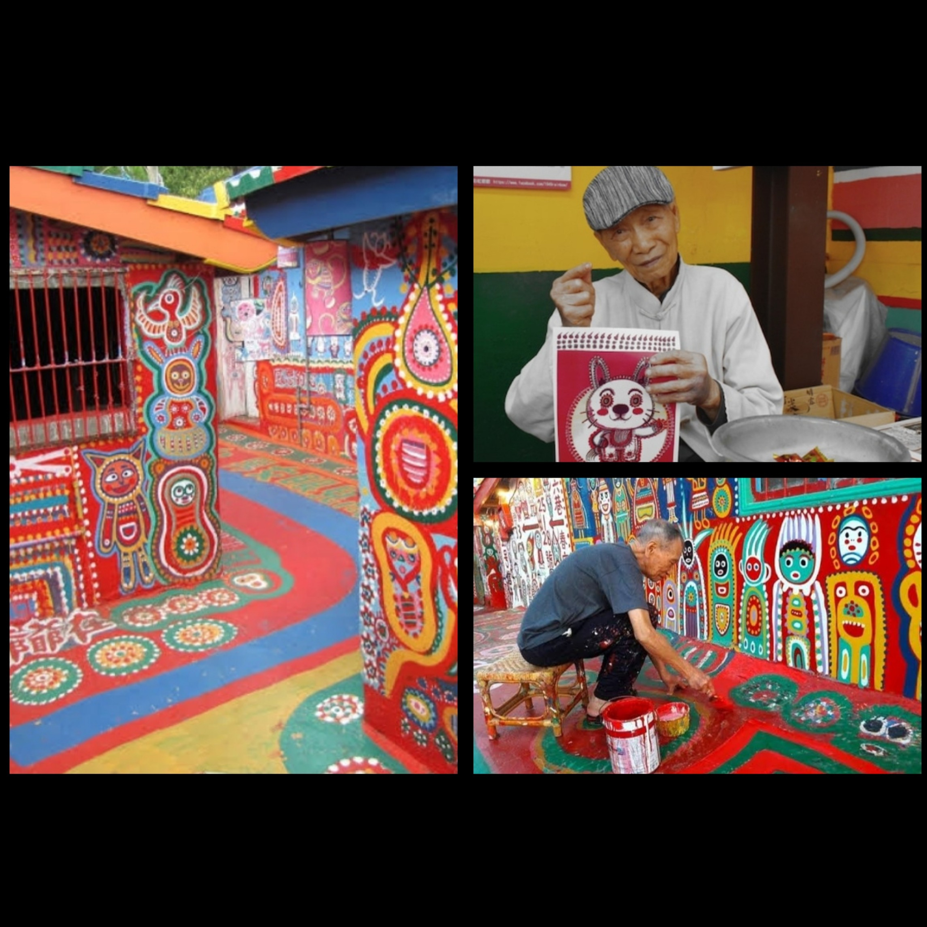 The bright side of Taichung at the “Rainbow Village” episode artwork