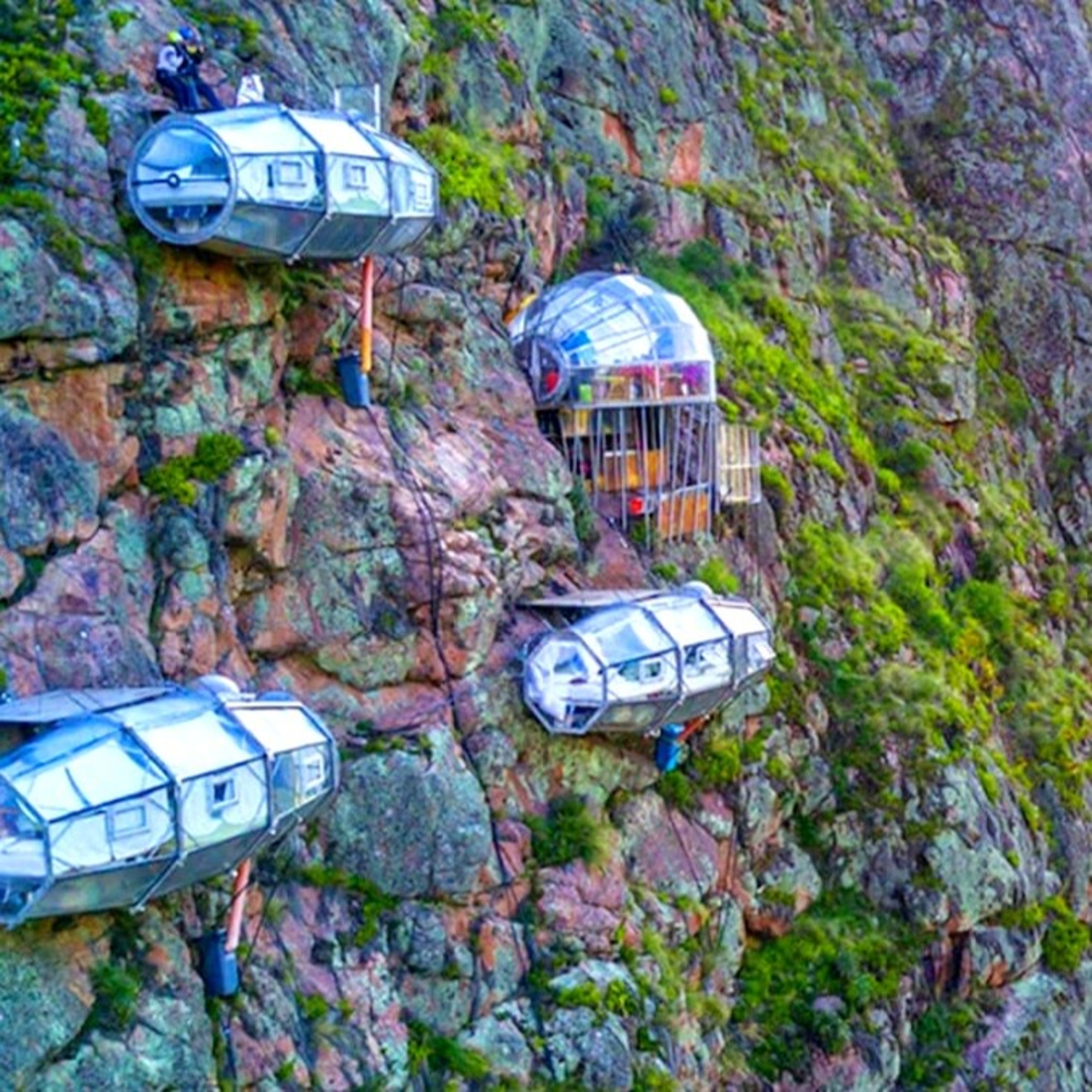 ‘Skylodge Adventure Suites’ – A hotel not for those afraid of heights. episode artwork